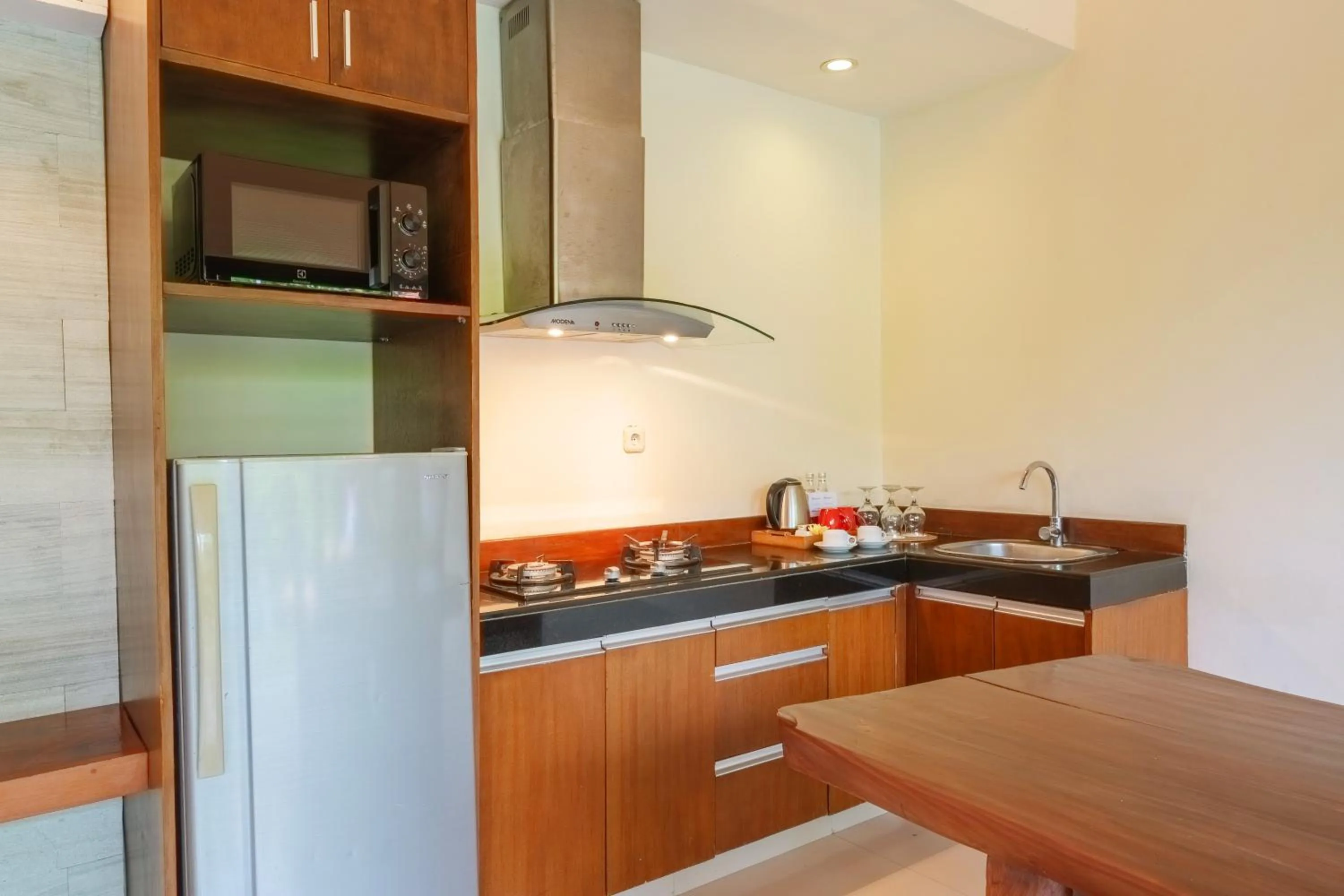 Kitchen or kitchenette in Swiss-Belvillas Umalas