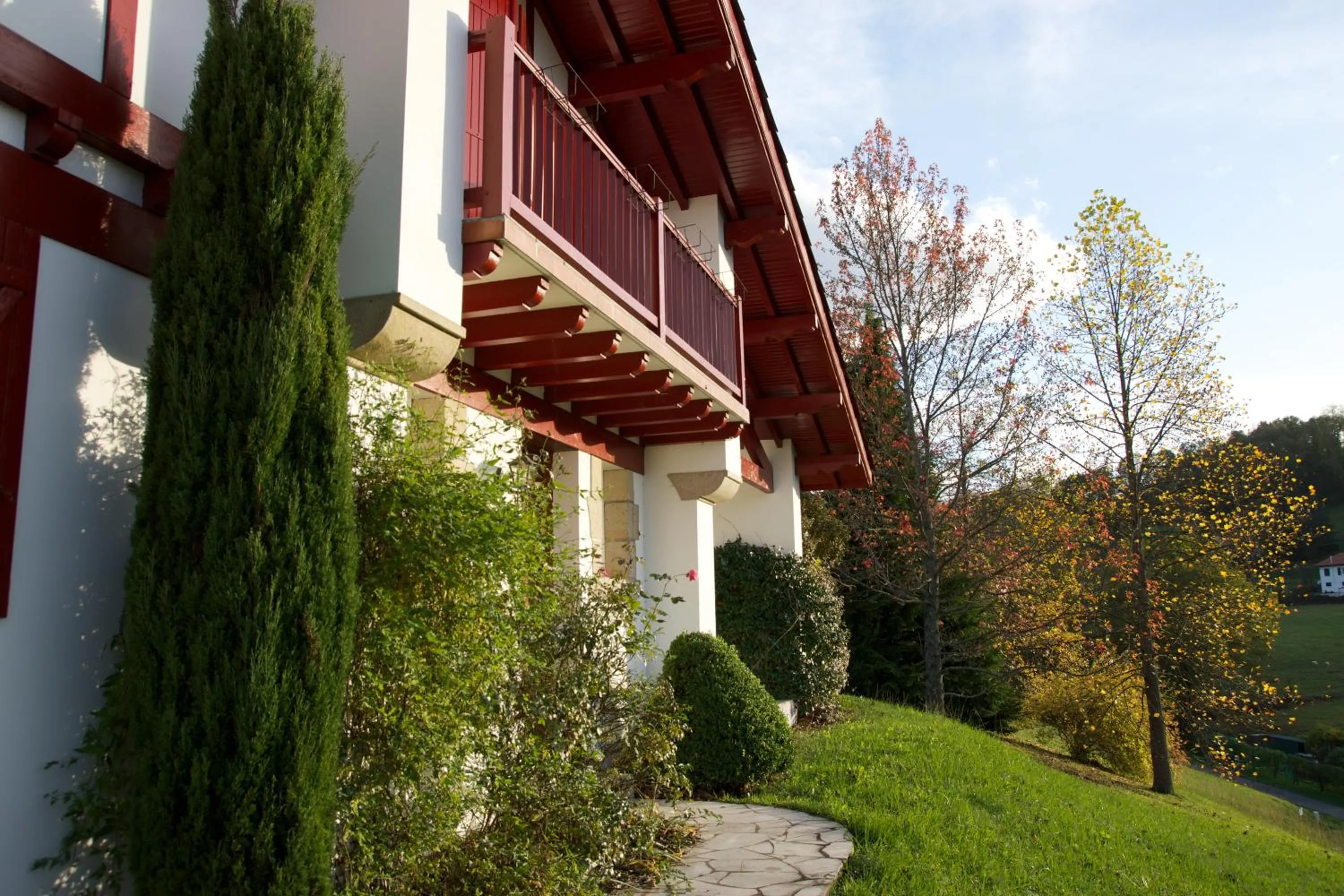 Balcony/Terrace in Chambres d'Hôtes Garicoitz