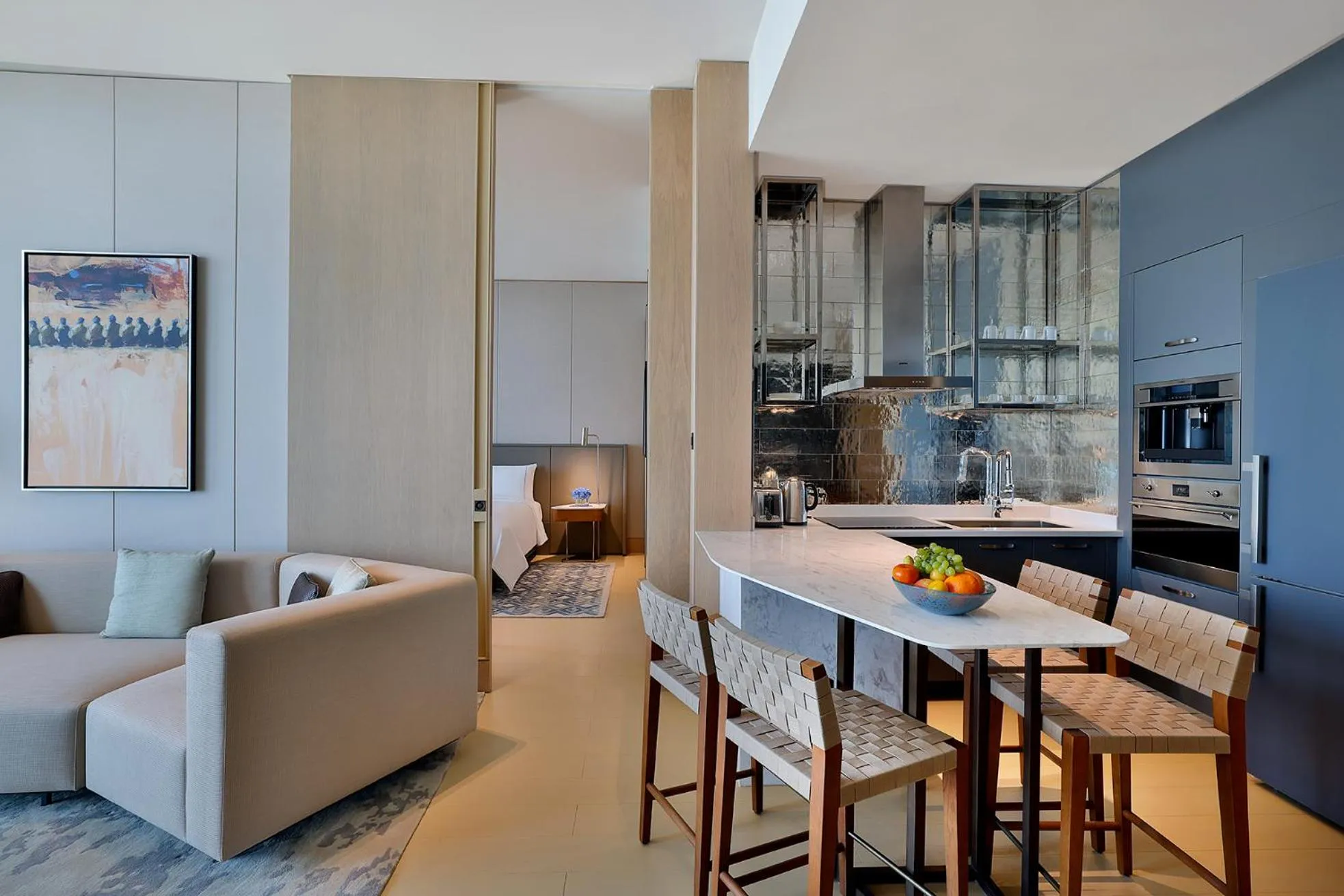 Kitchen or kitchenette in Shangri-La Jeddah