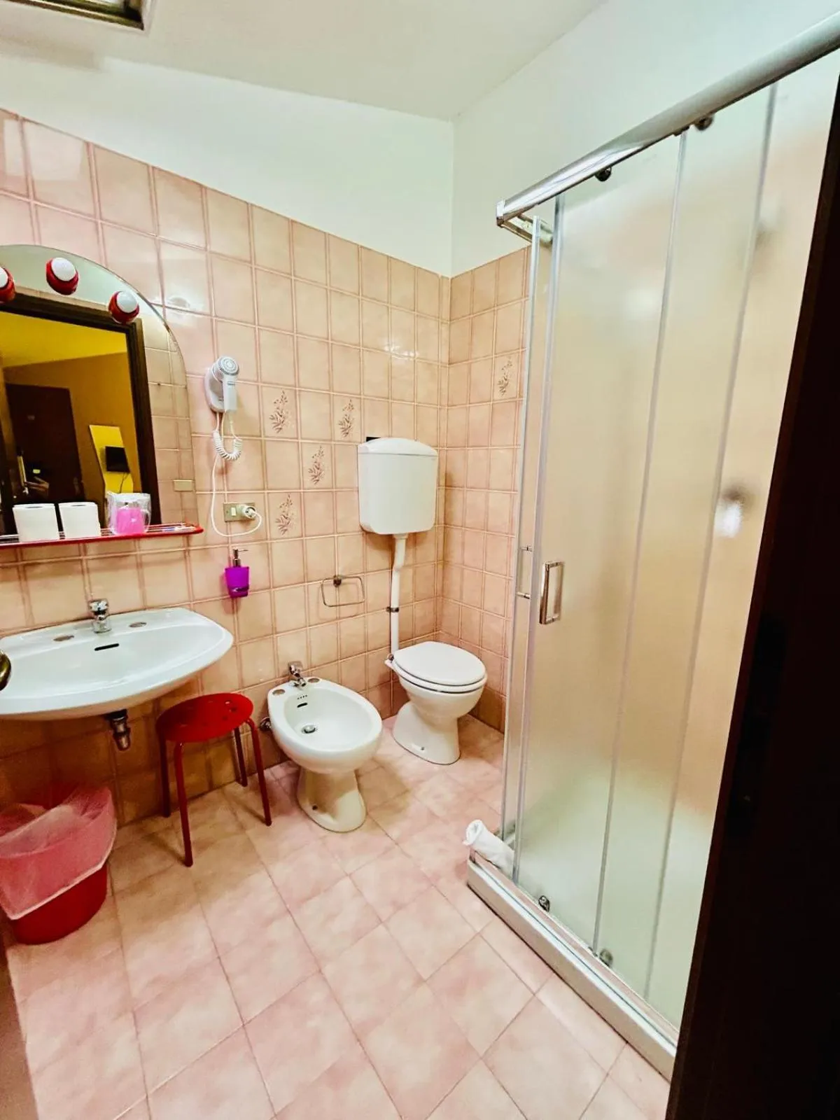 Bathroom in Smart Hotel Autodromo