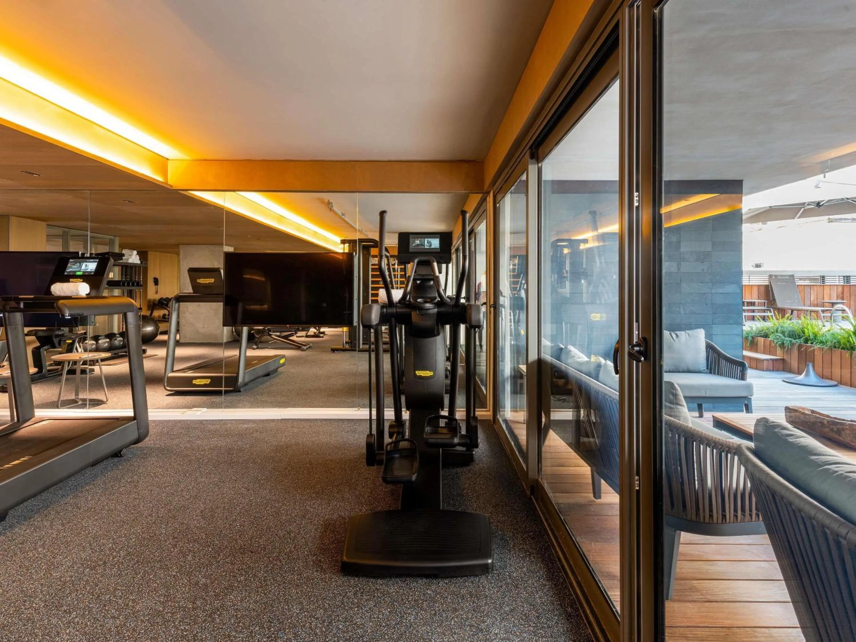Fitness centre/facilities in Costanero Hotel Montevideo - MGallery Collection
