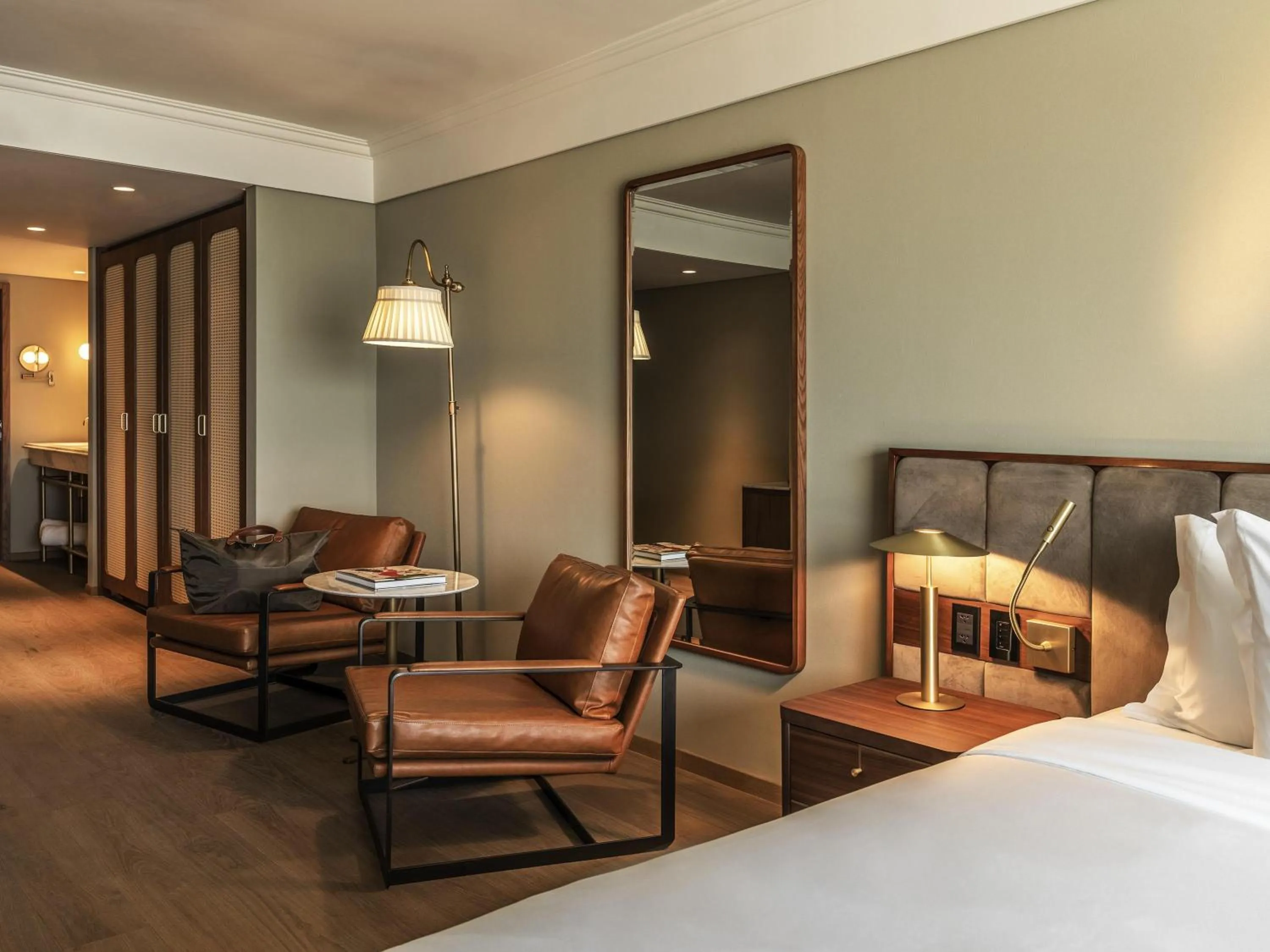 Bedroom, Bed in Costanero Hotel Montevideo - MGallery Collection