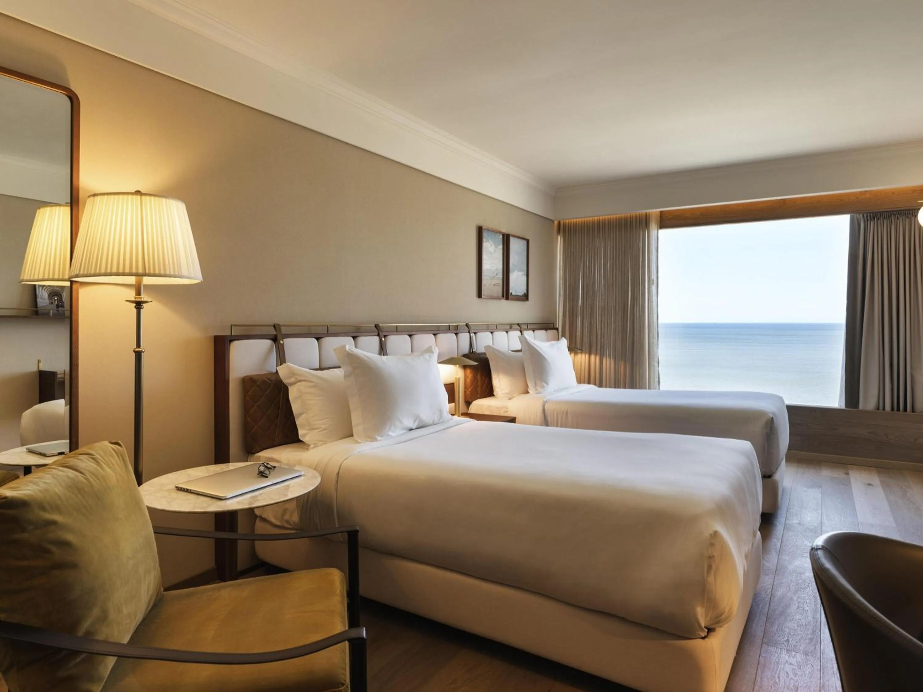 Bedroom, Bed in Costanero Hotel Montevideo - MGallery Collection