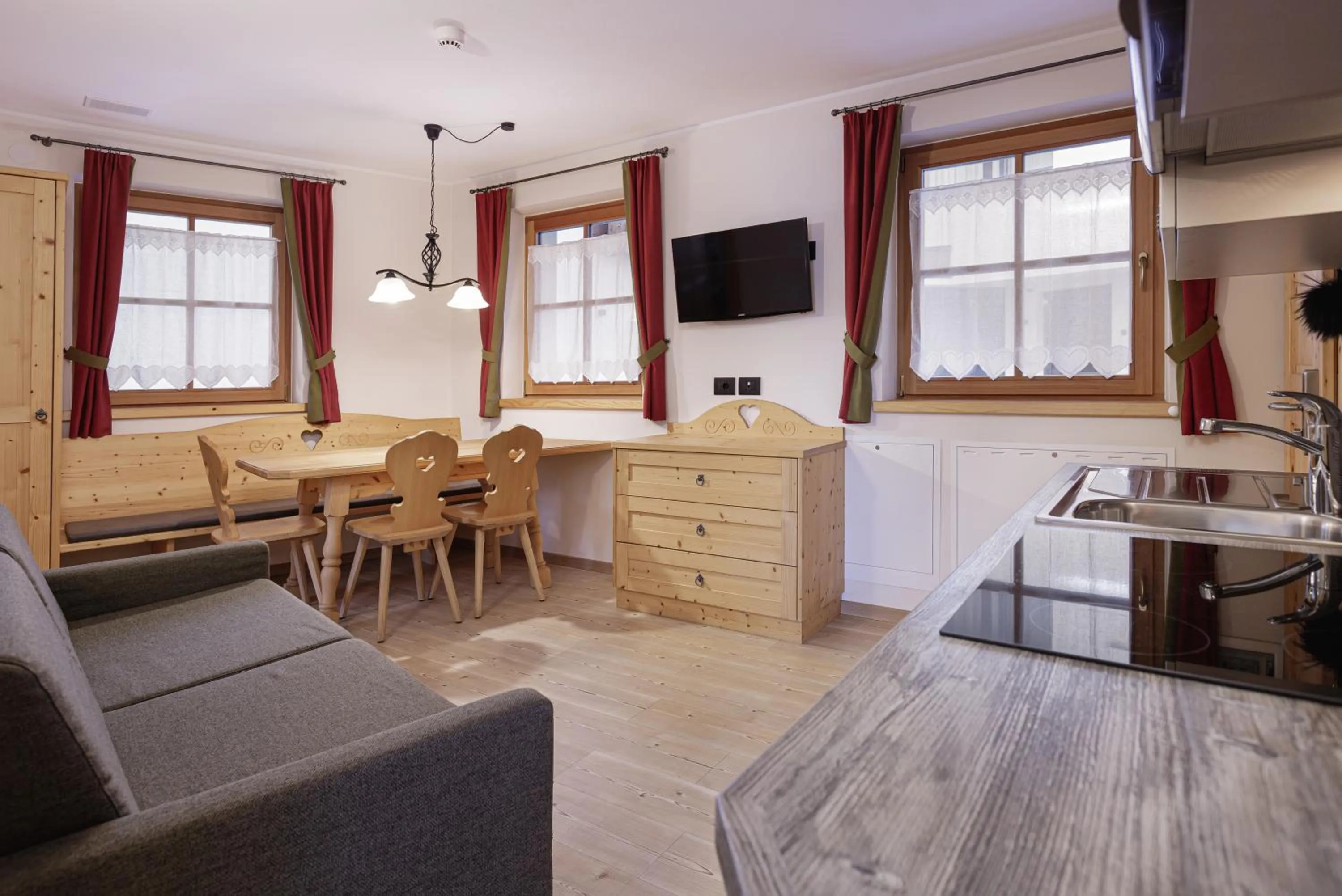 Kitchen or kitchenette in Chalet Winklwiese