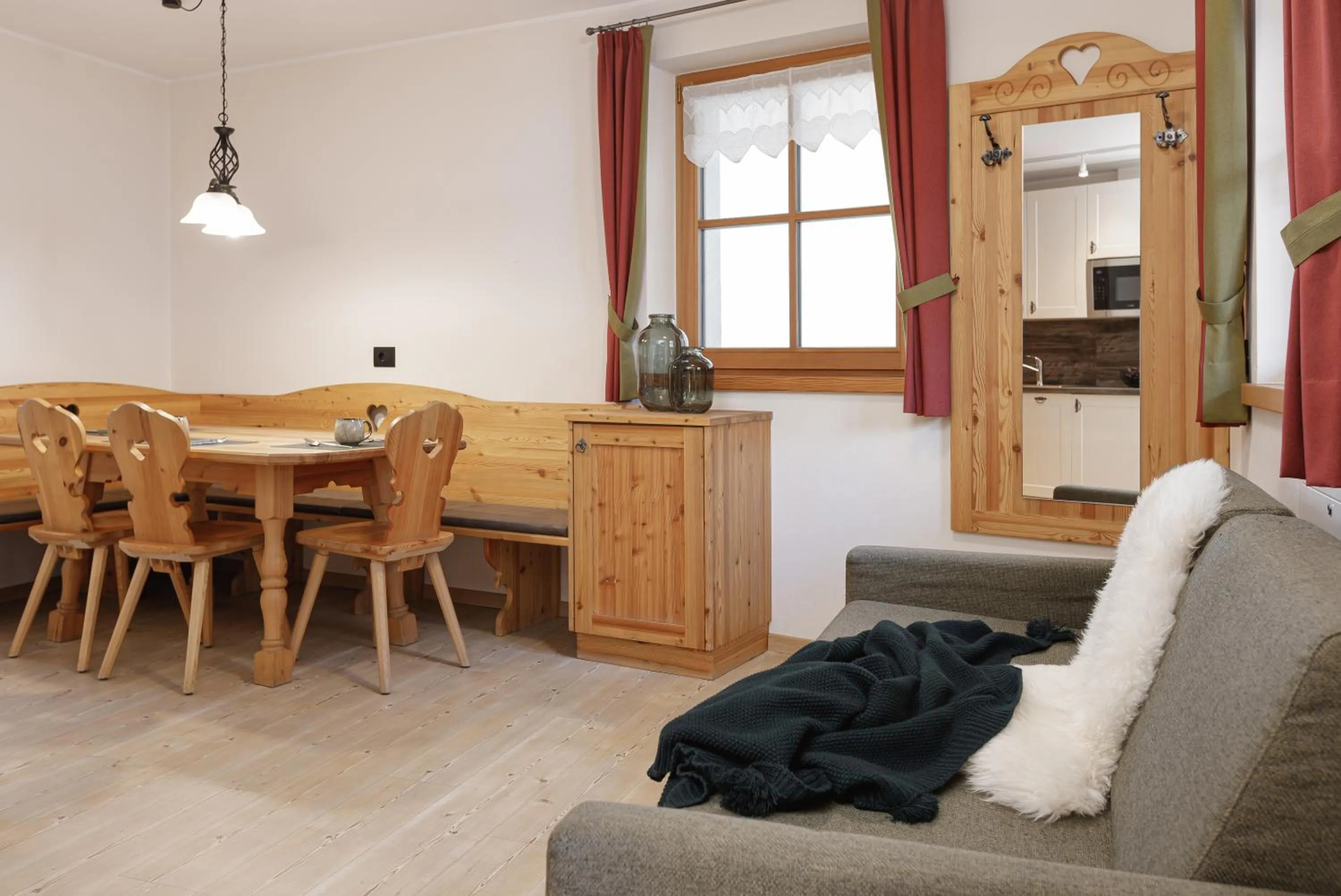 Living room in Chalet Winklwiese