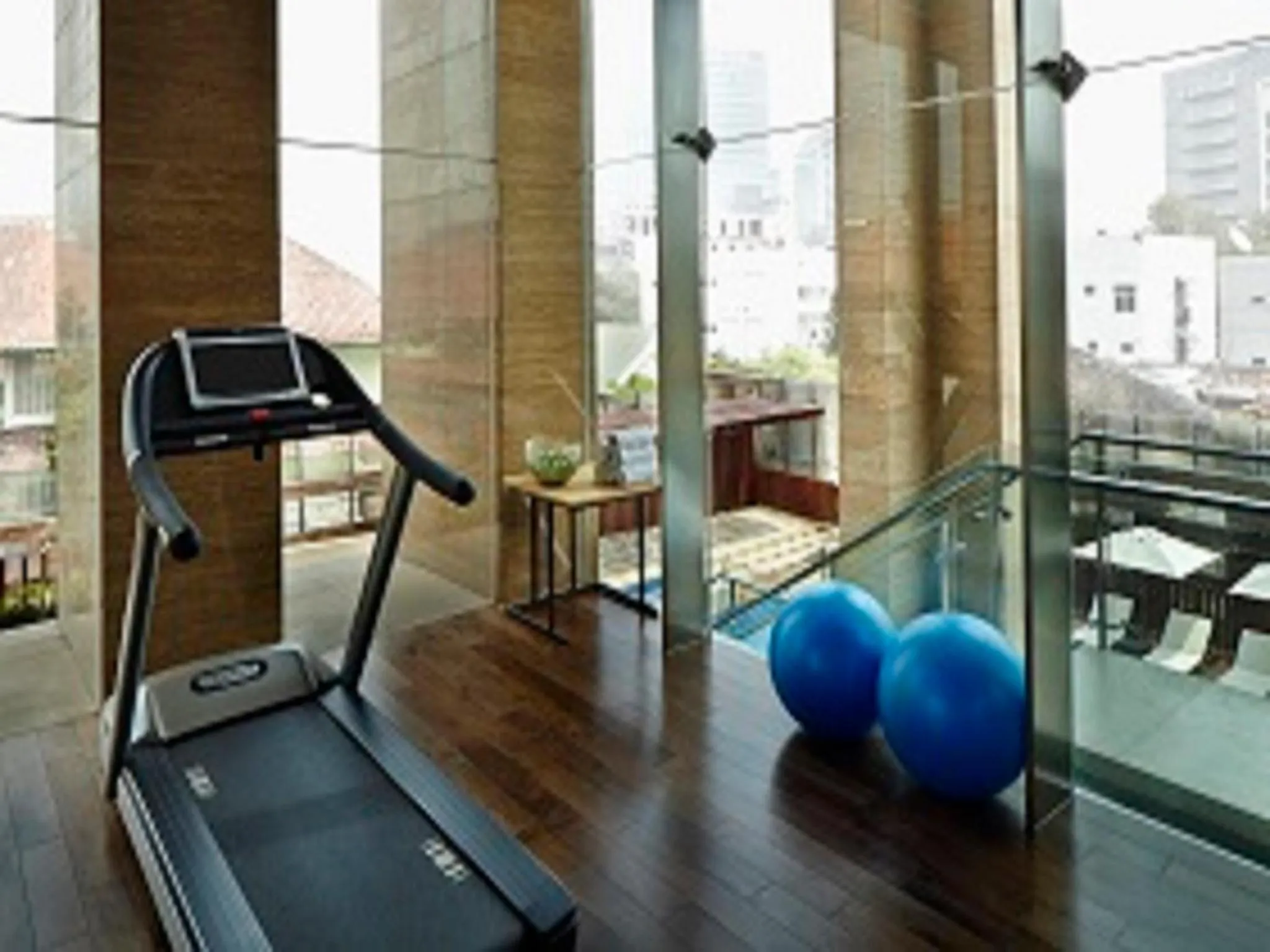Fitness centre/facilities in Fraser Residence Menteng Jakarta
