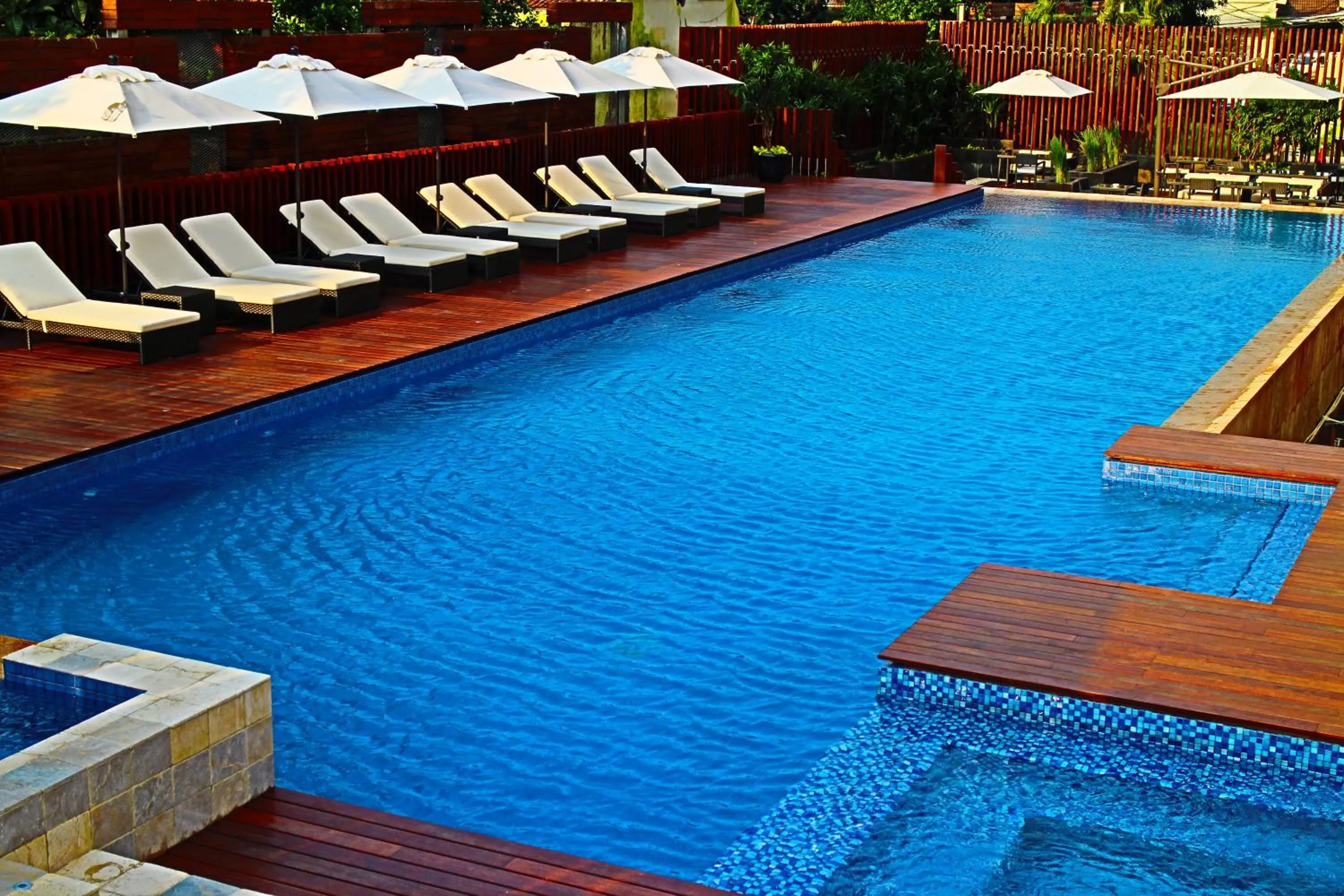 Swimming pool in Fraser Residence Menteng Jakarta