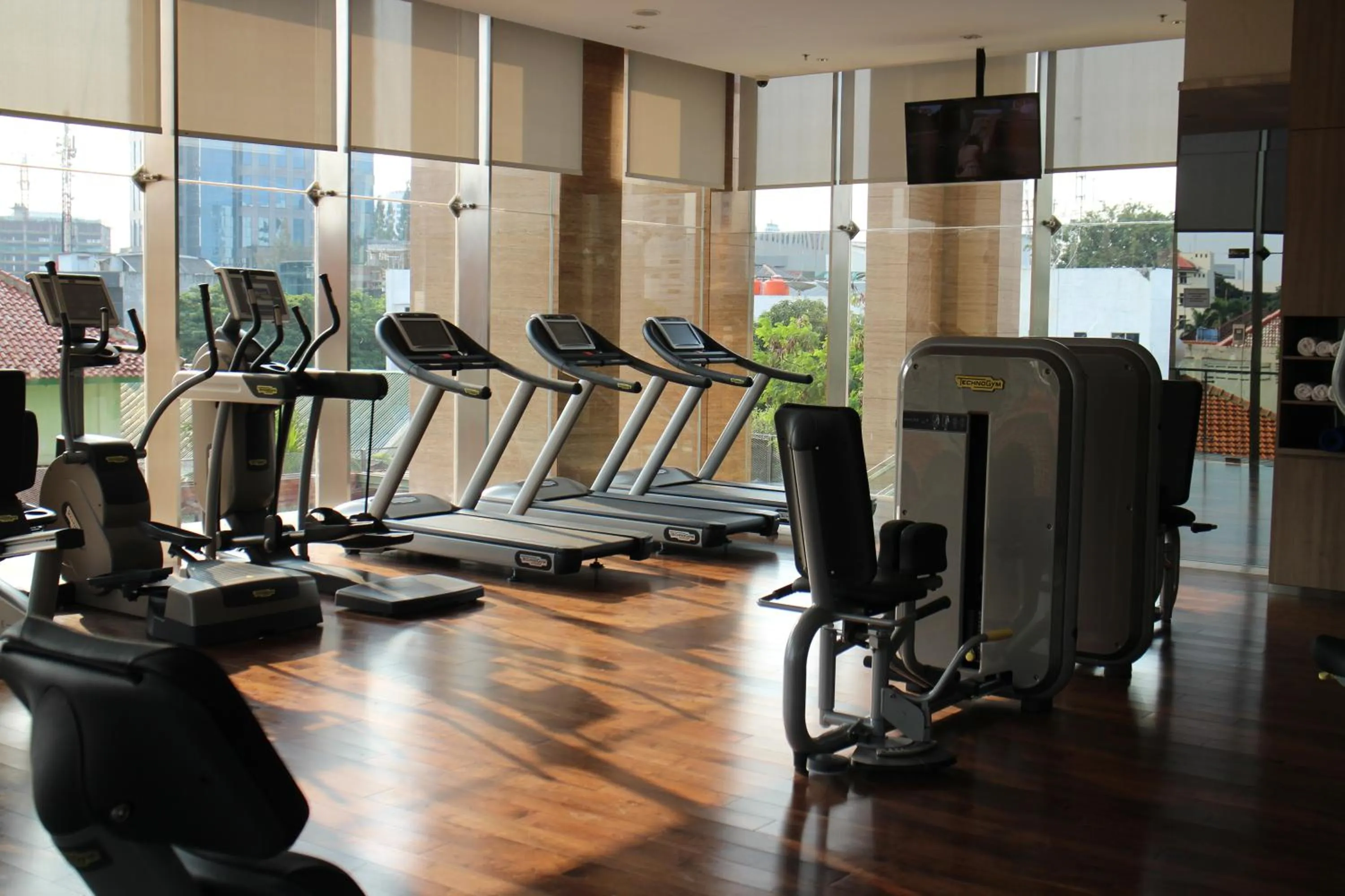 Fitness centre/facilities in Fraser Residence Menteng Jakarta