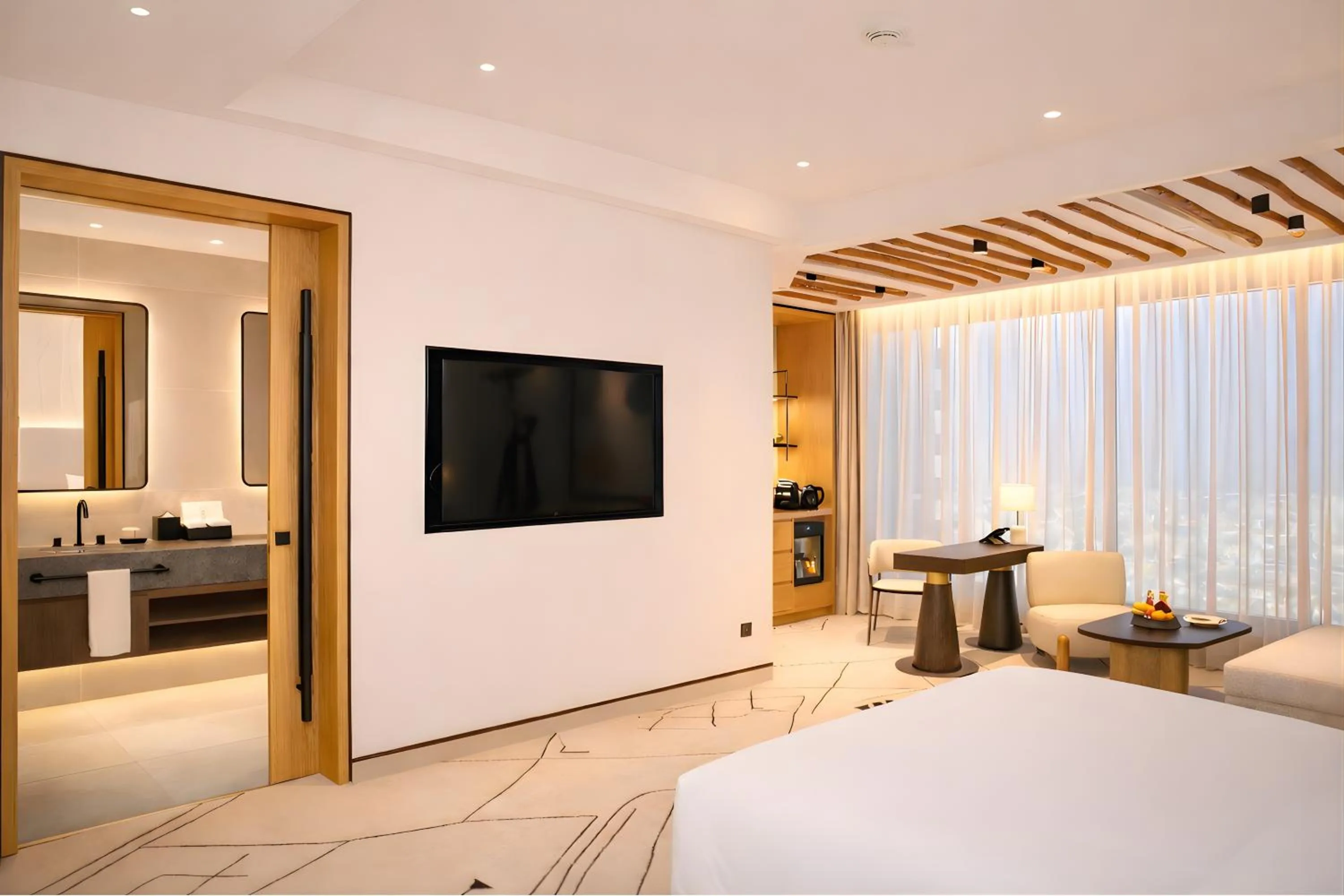 Bedroom, Bed in The H Dubai