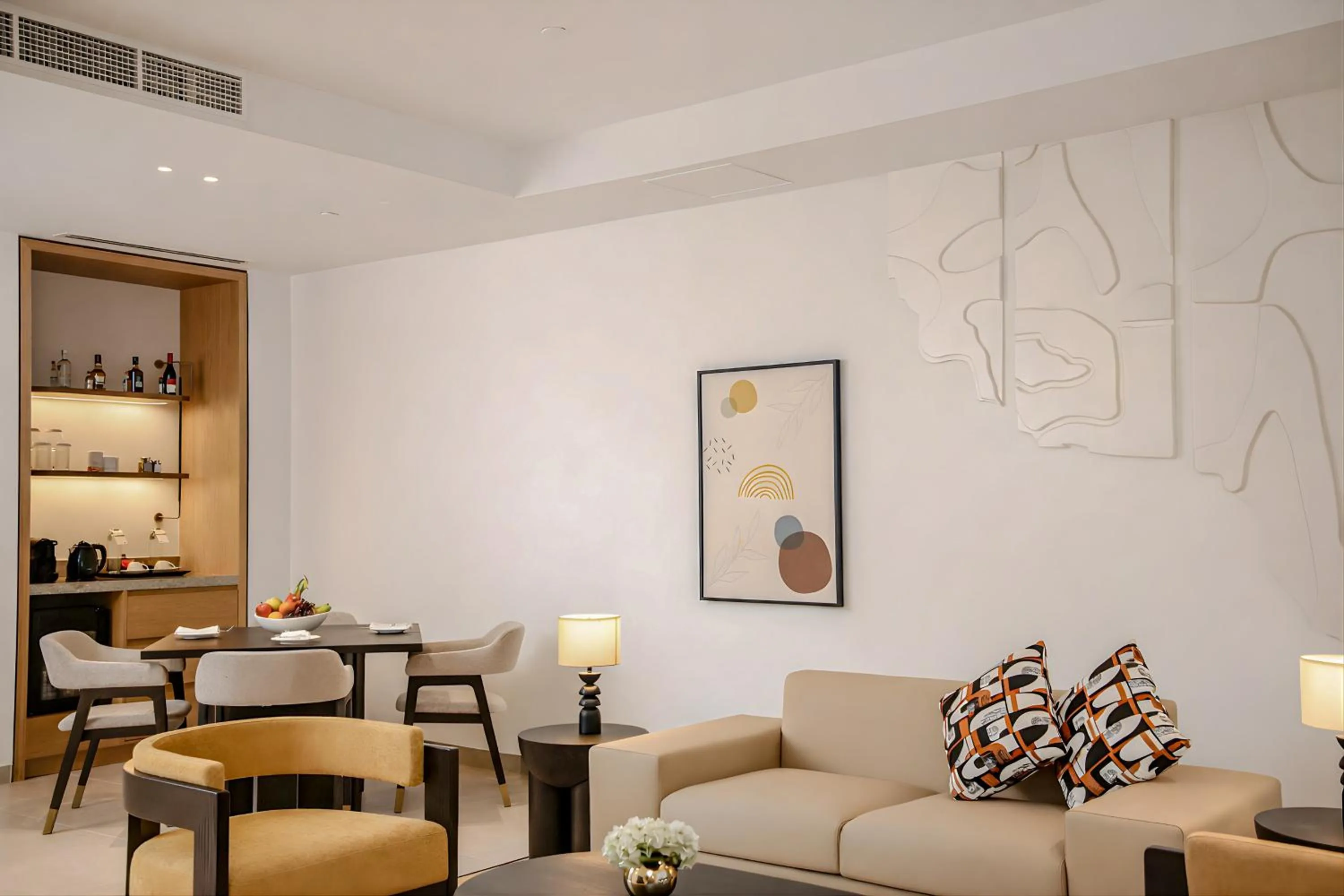 Living room in The H Dubai