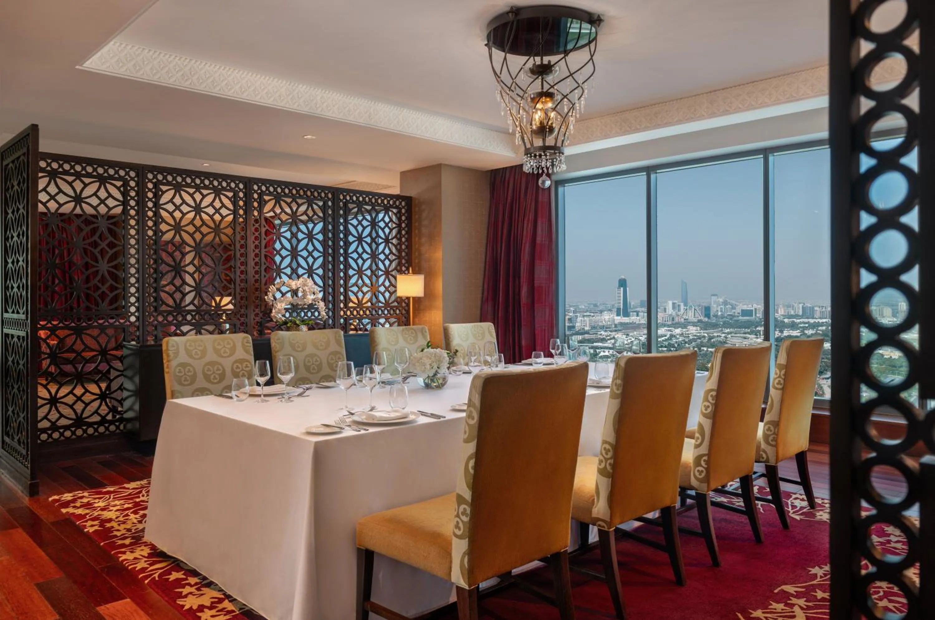 Dining area in The H Dubai