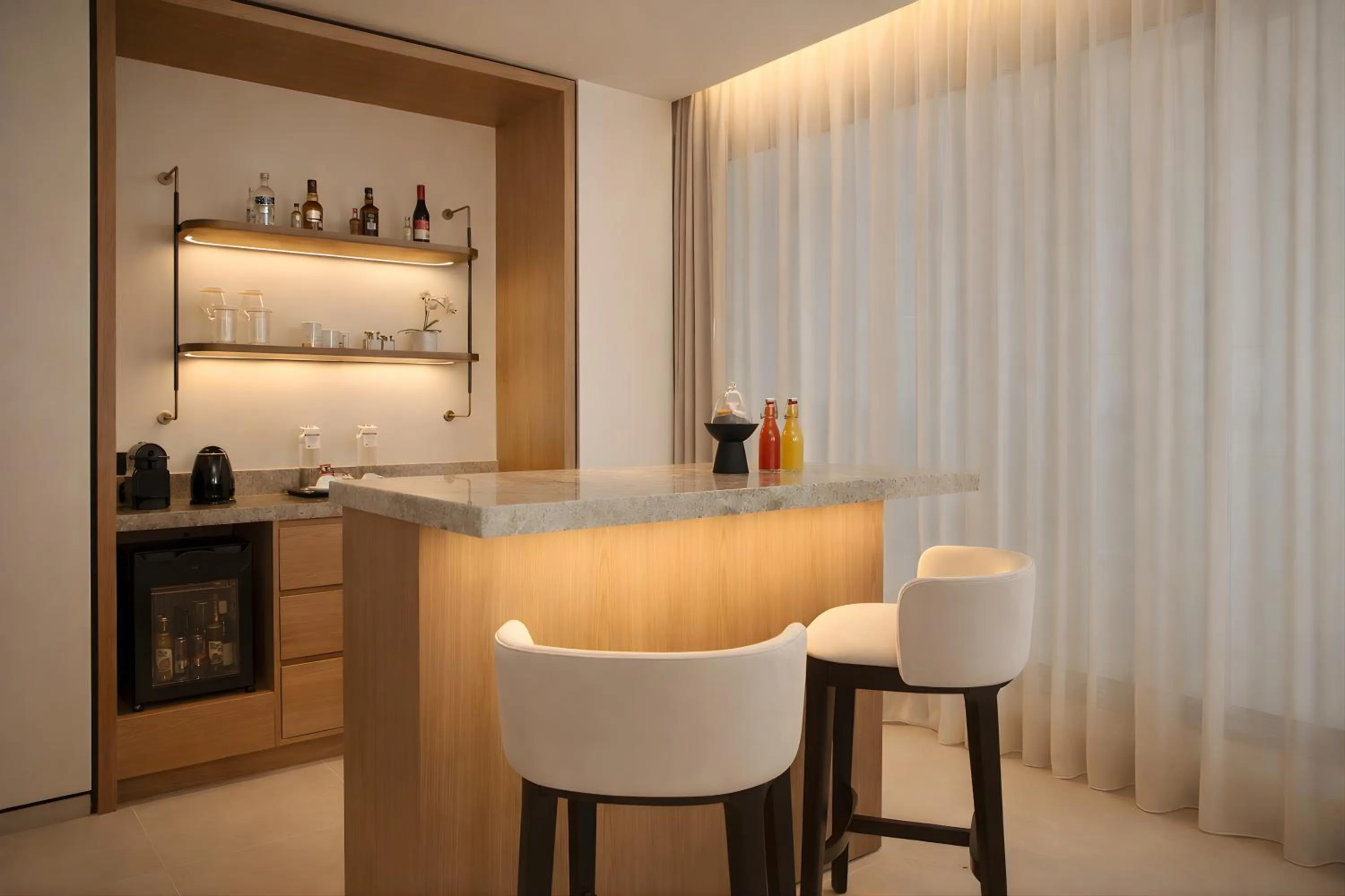 minibar in The H Dubai