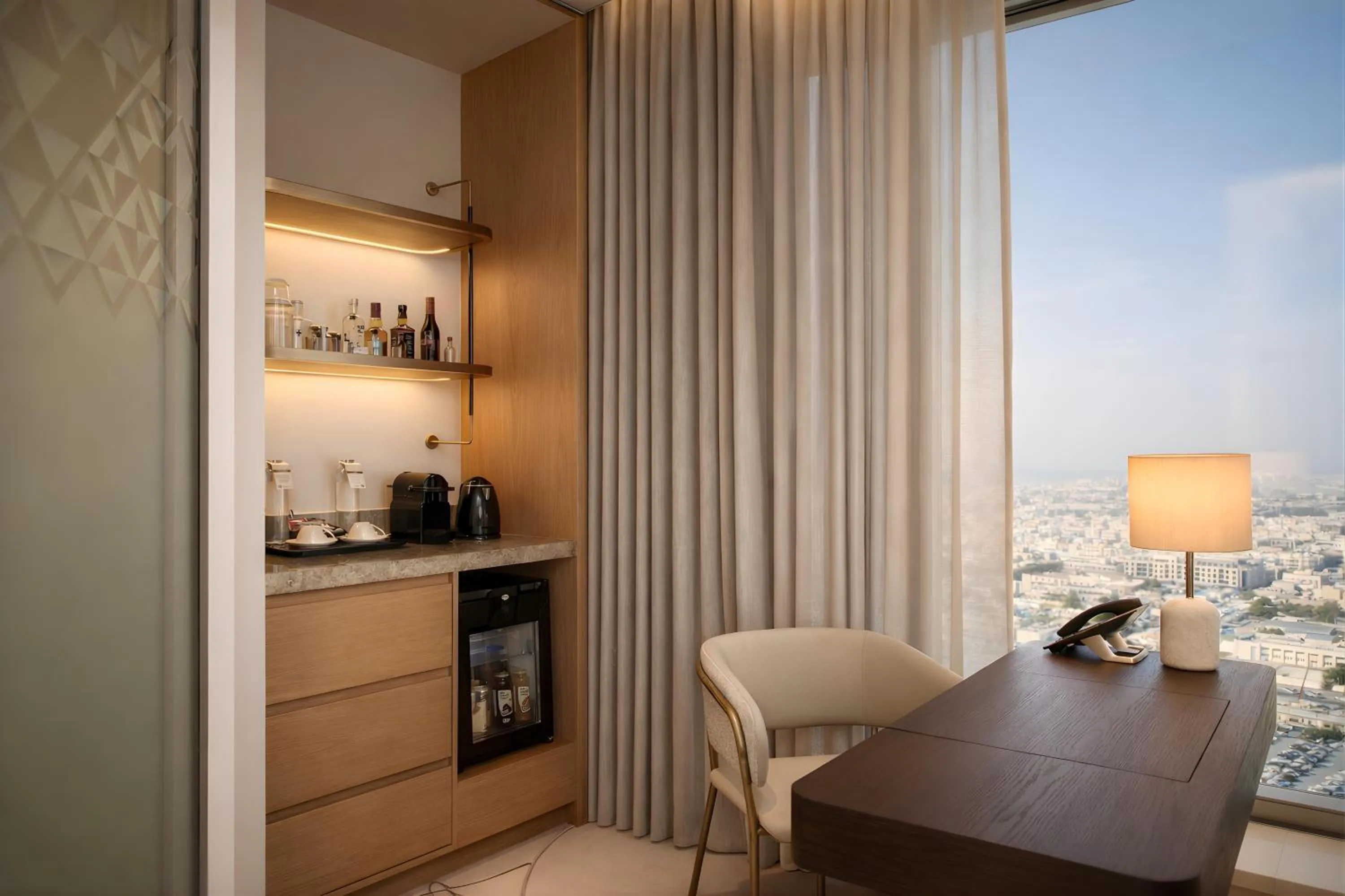 minibar in The H Dubai