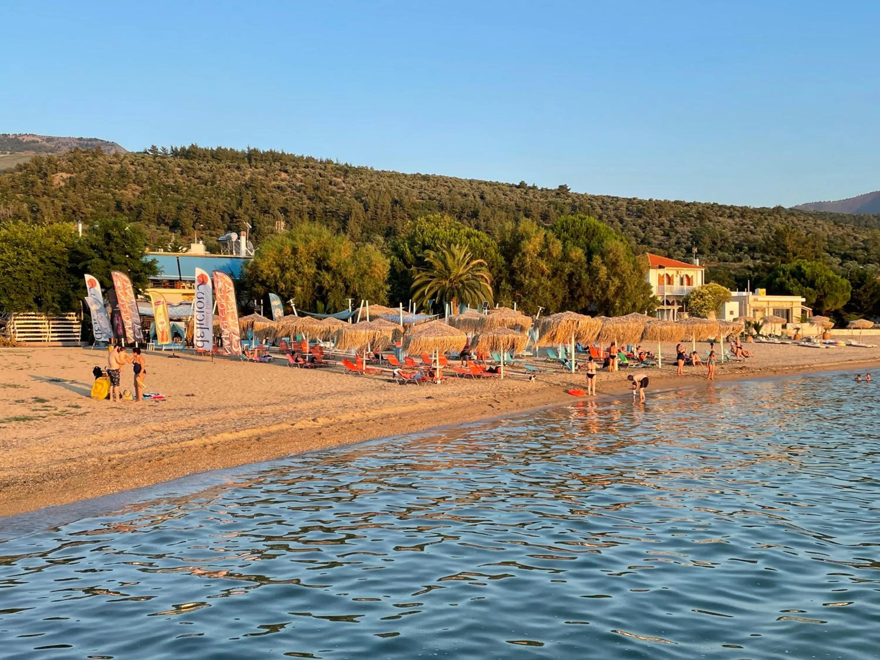 Beach in Villa Mary 1 & fresh!