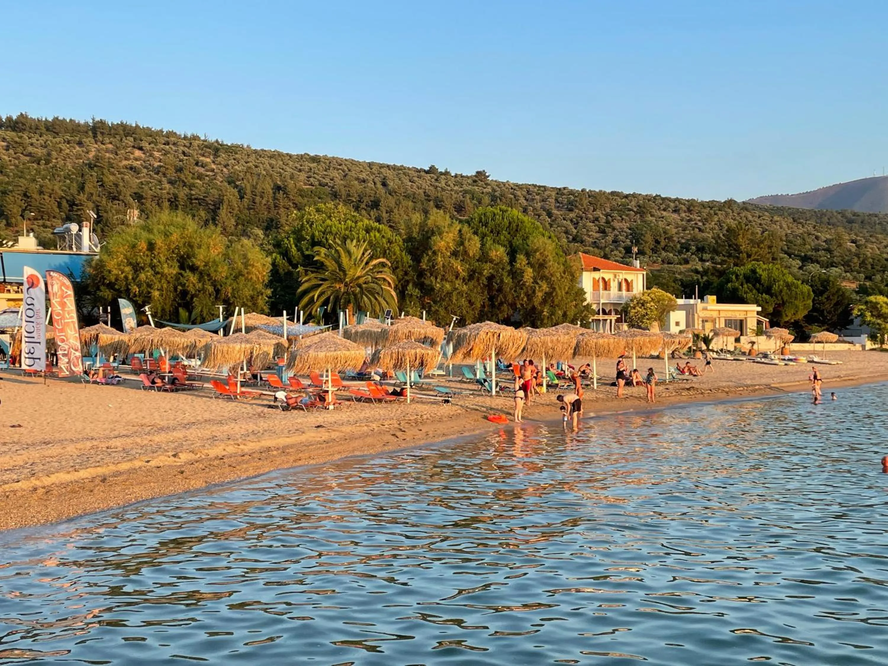 Beach in Villa Mary 1 & fresh!