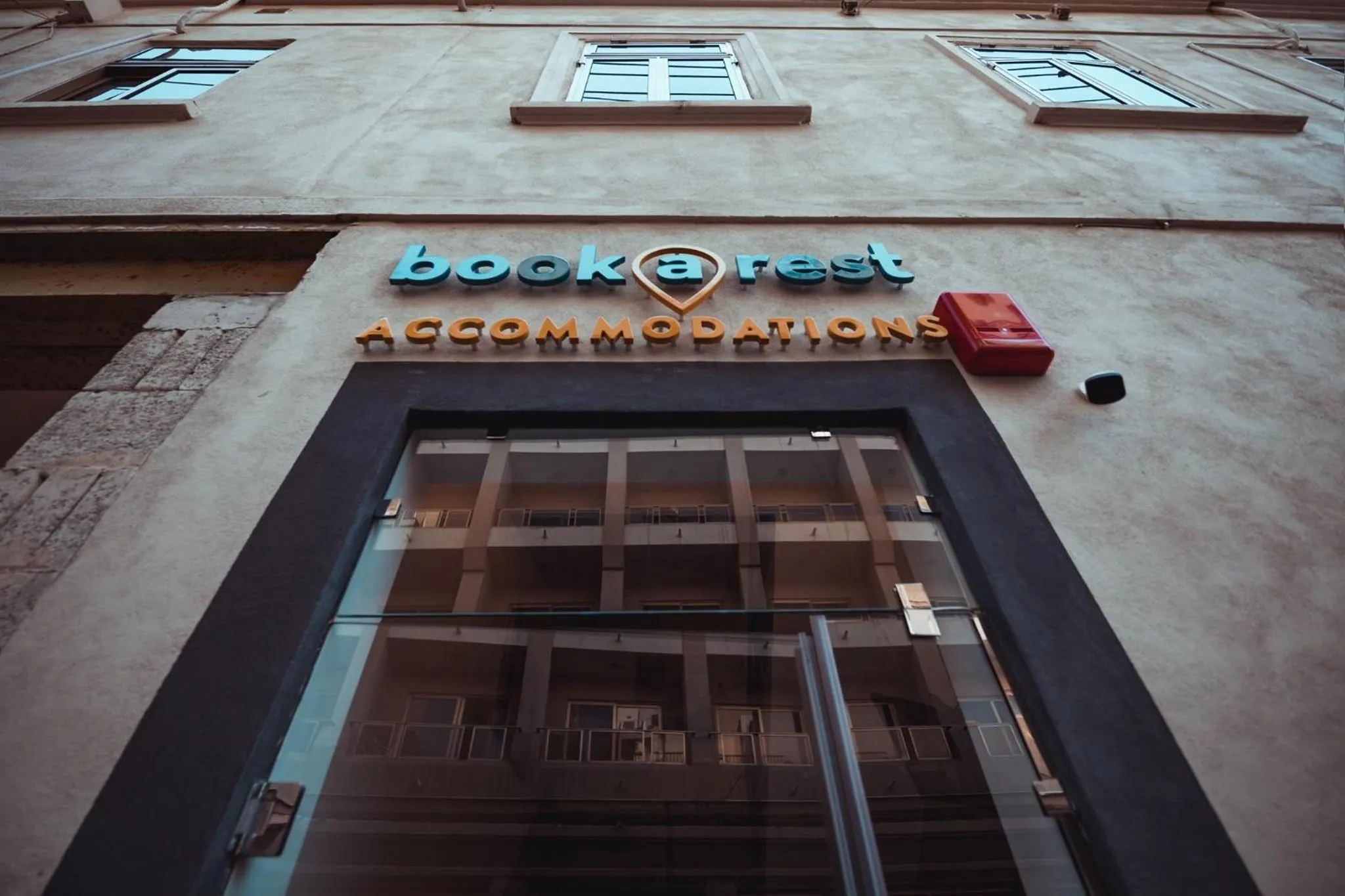 Facade/entrance in Bookarest Hostel Malta