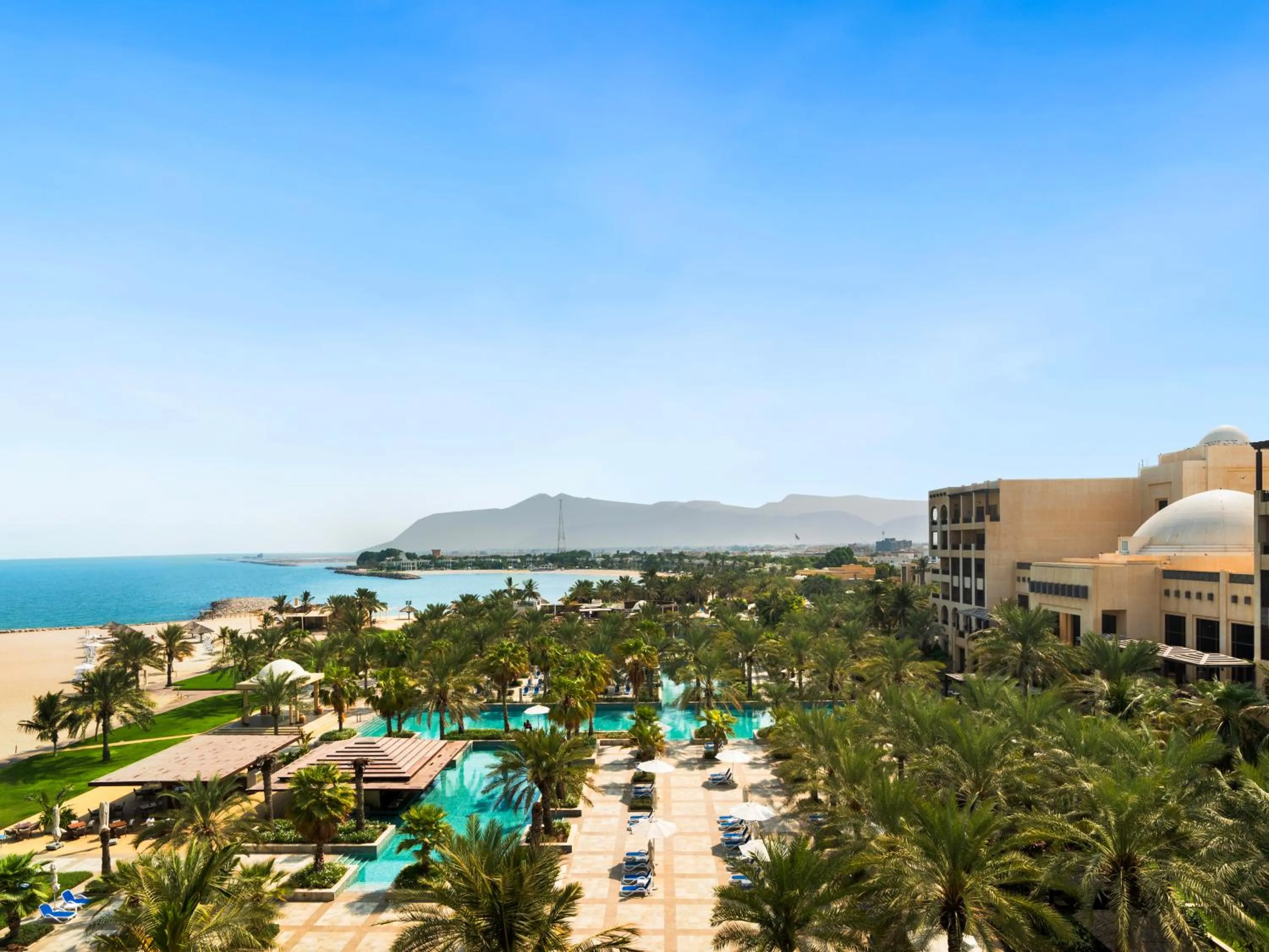 Mountain view in Hilton Ras Al Khaimah Beach Resort