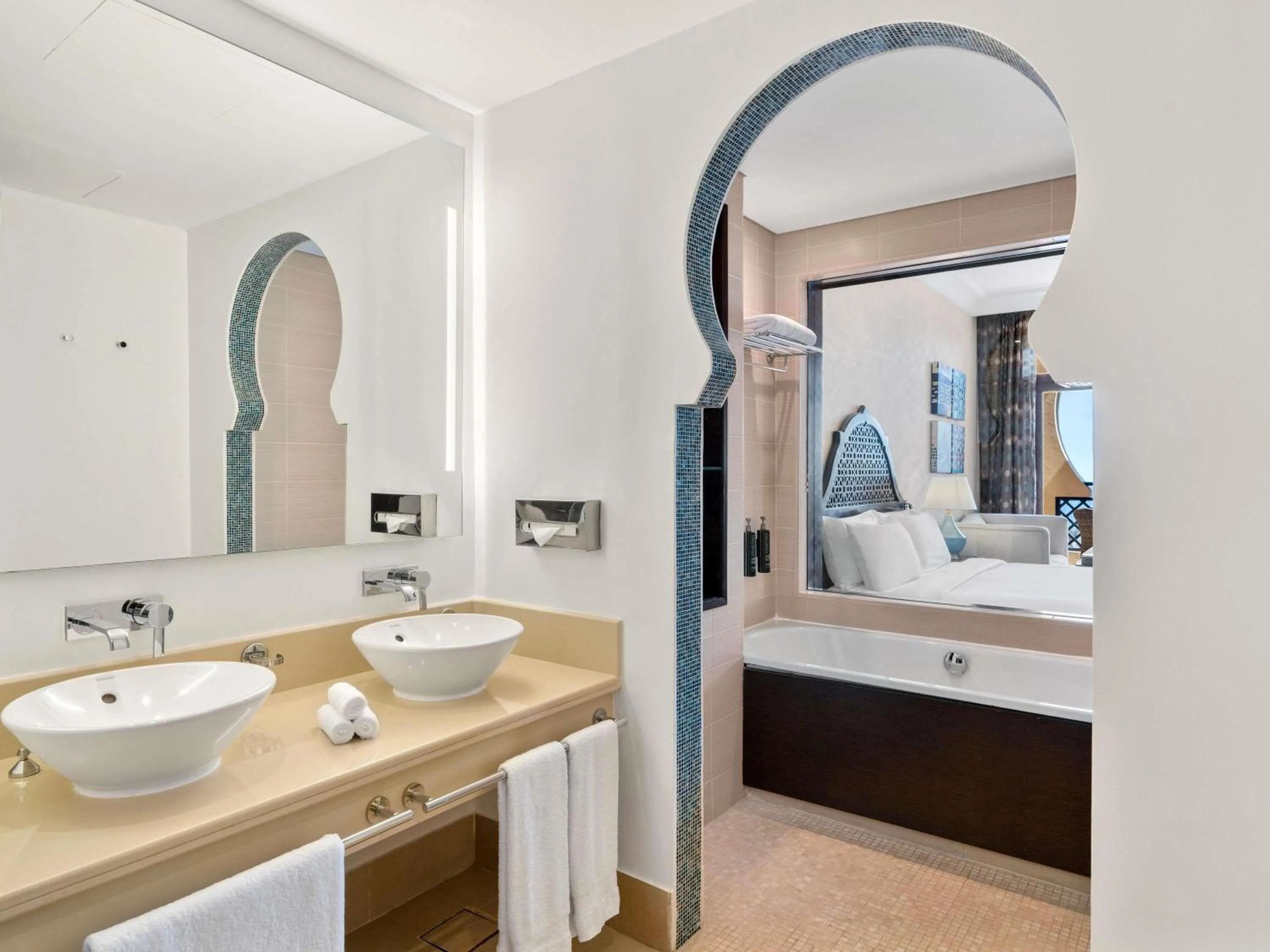 Bedroom, Bed in Rixos Al Mairid Ras Al Khaimah - Ultra All Inclusive