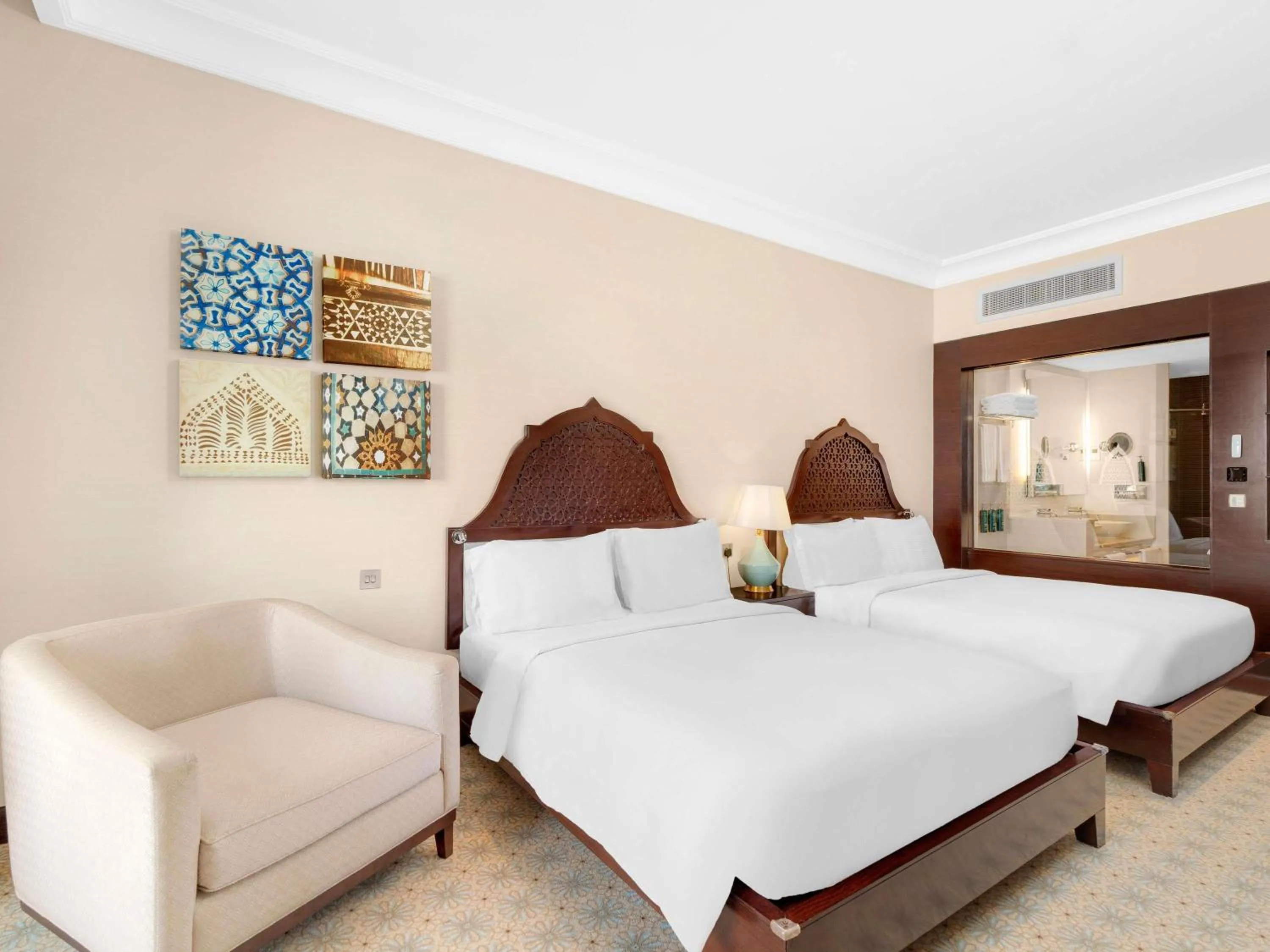 Bedroom, Bed in Rixos Al Mairid Ras Al Khaimah - Ultra All Inclusive
