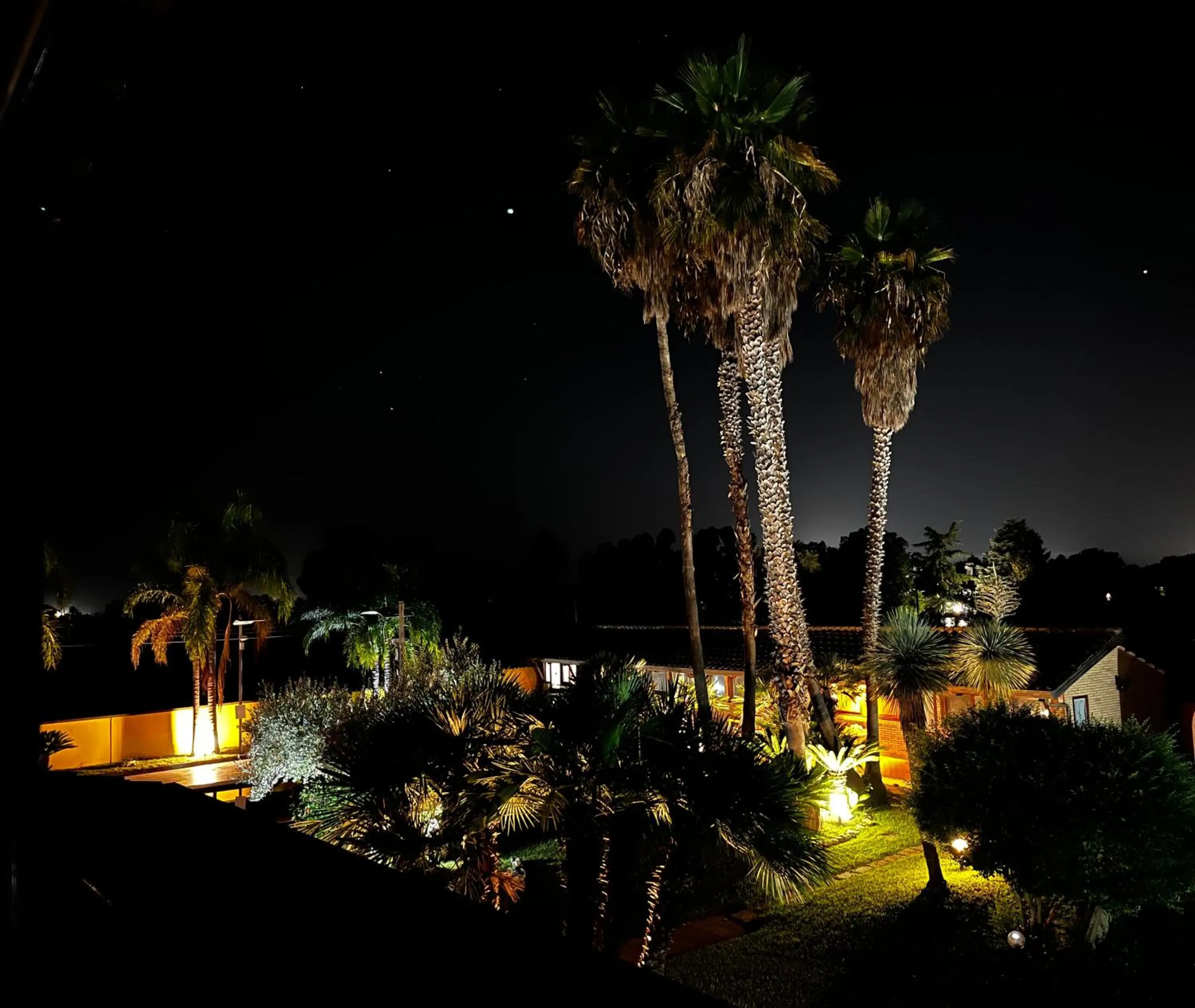 Garden view in B&B oasi di mamma clara