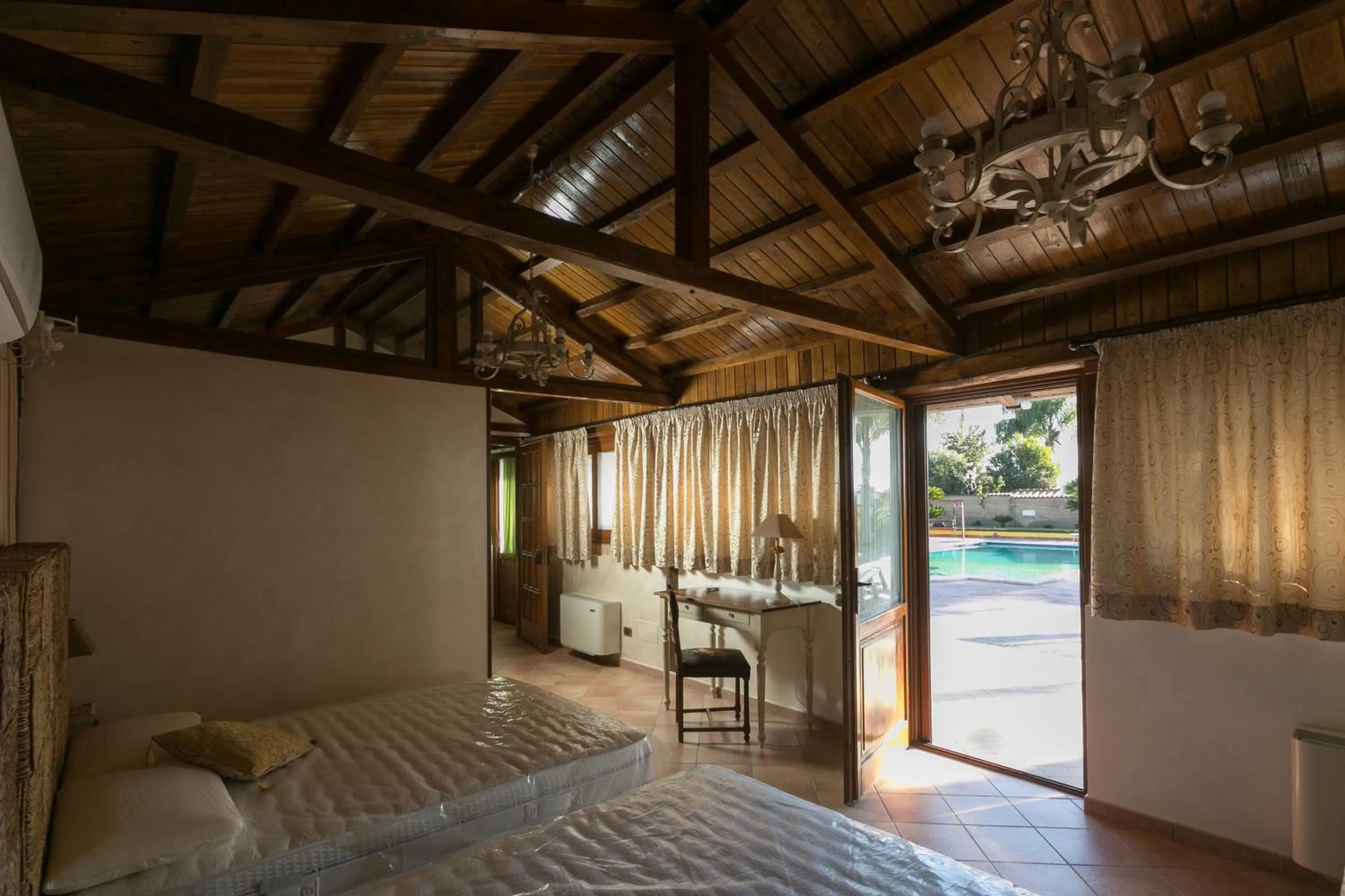 Bedroom, Bed in B&B oasi di mamma clara