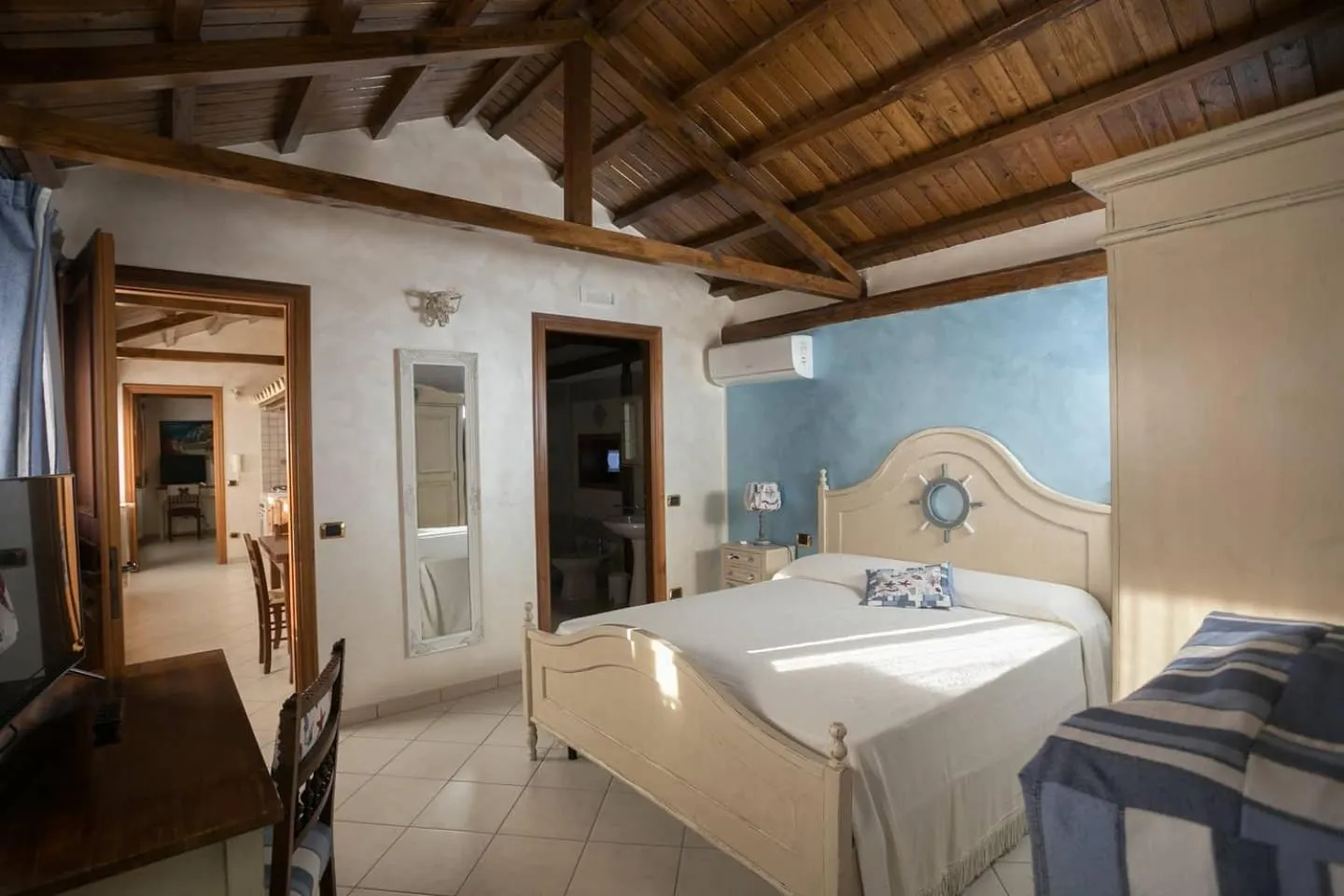 Bedroom, Bed in B&B oasi di mamma clara