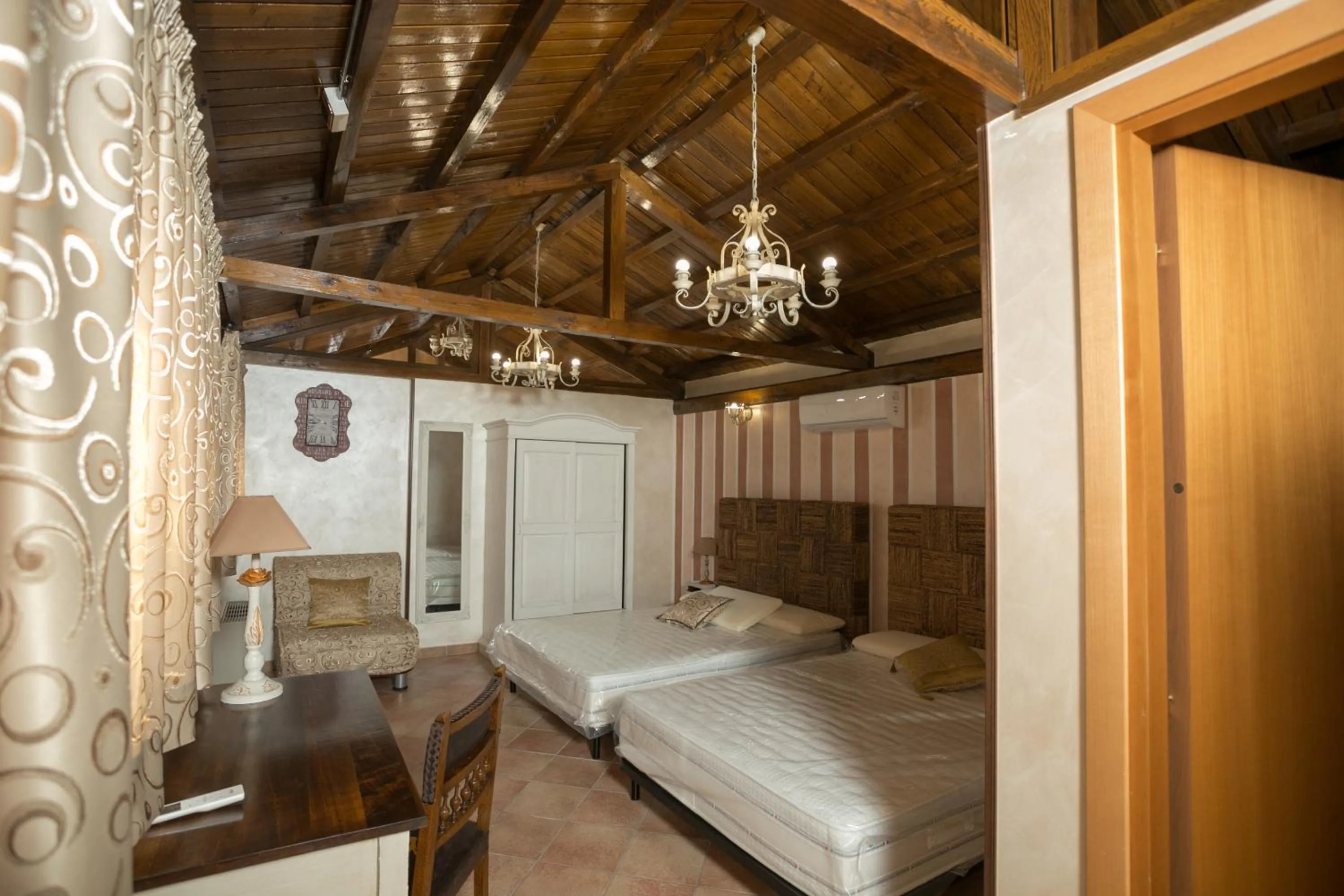 Bedroom, Bed in B&B oasi di mamma clara