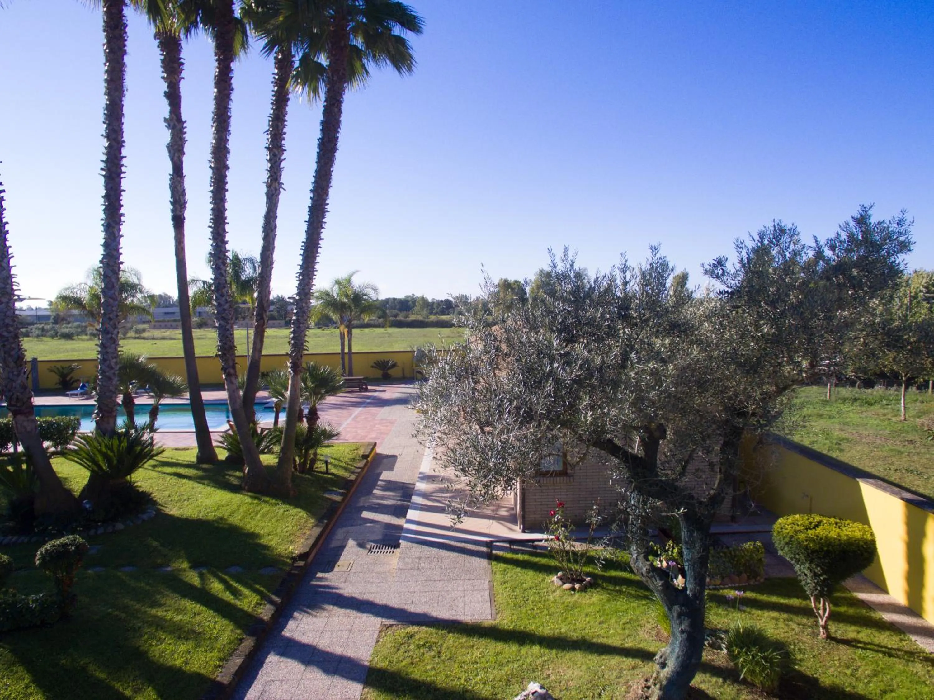 Garden in B&B oasi di mamma clara