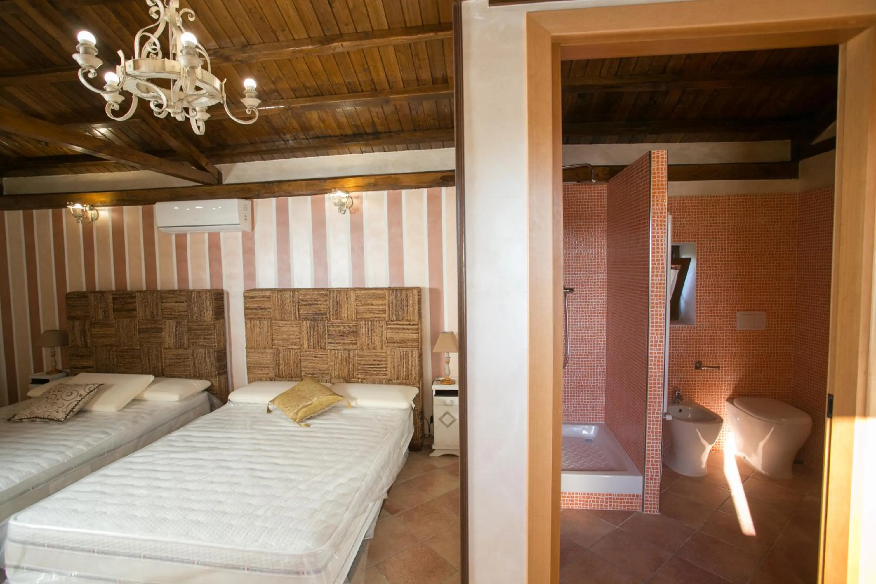 Bedroom, Bed in B&B oasi di mamma clara