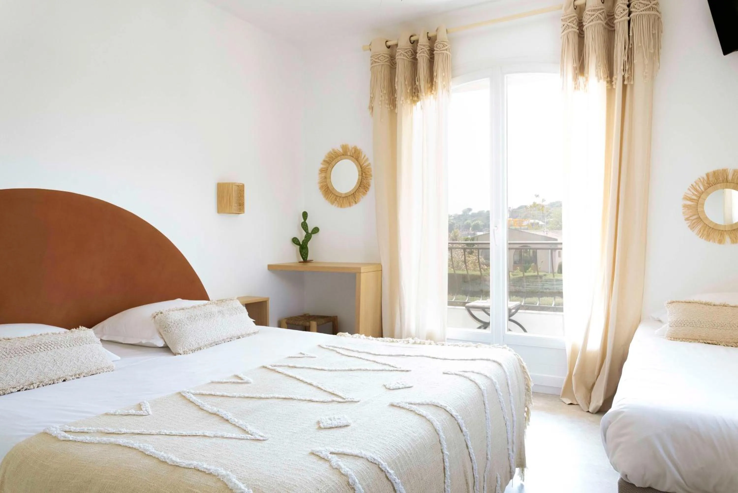 Bed in Le Relais d'Agay