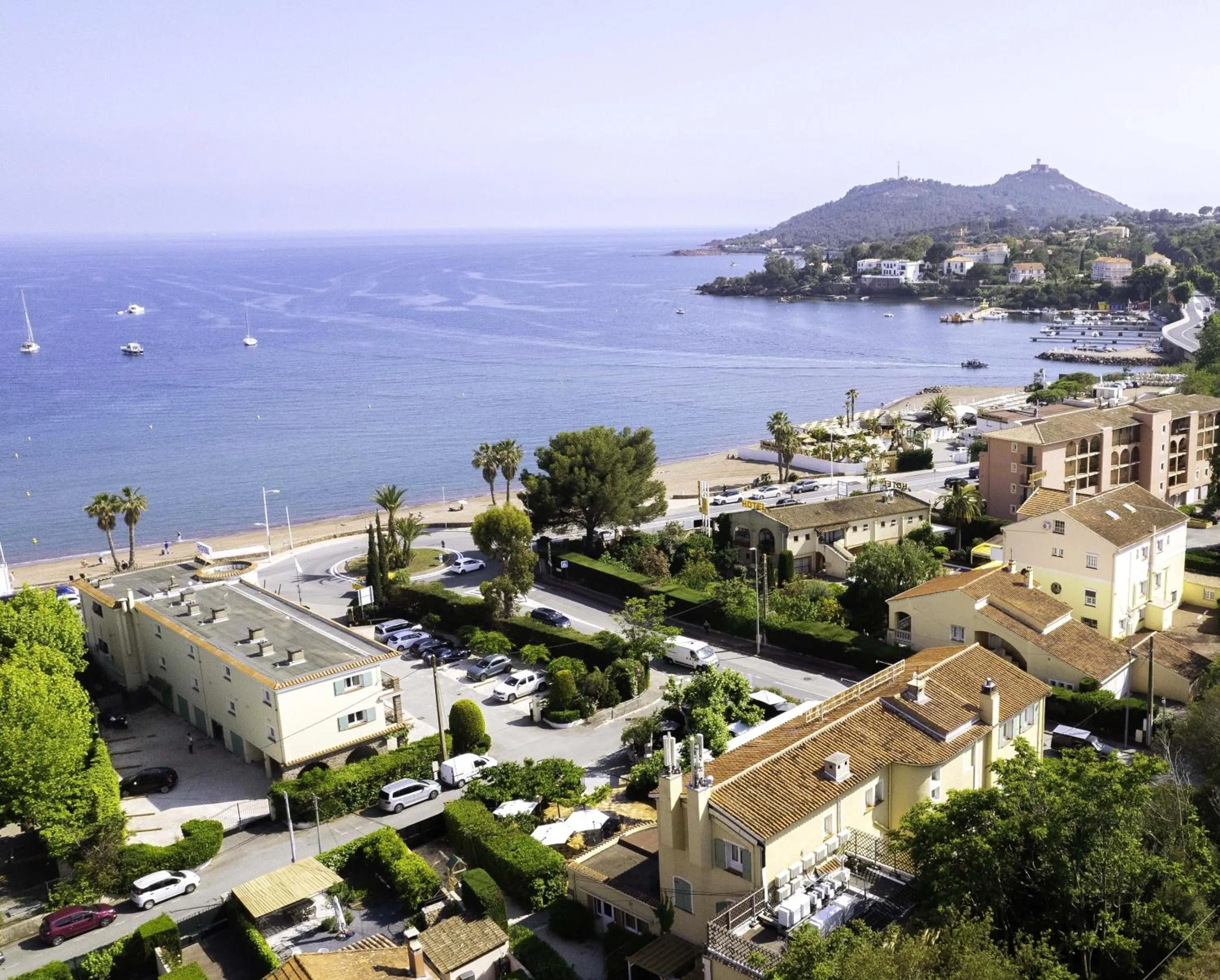 Bird's eye view in Le Relais d'Agay