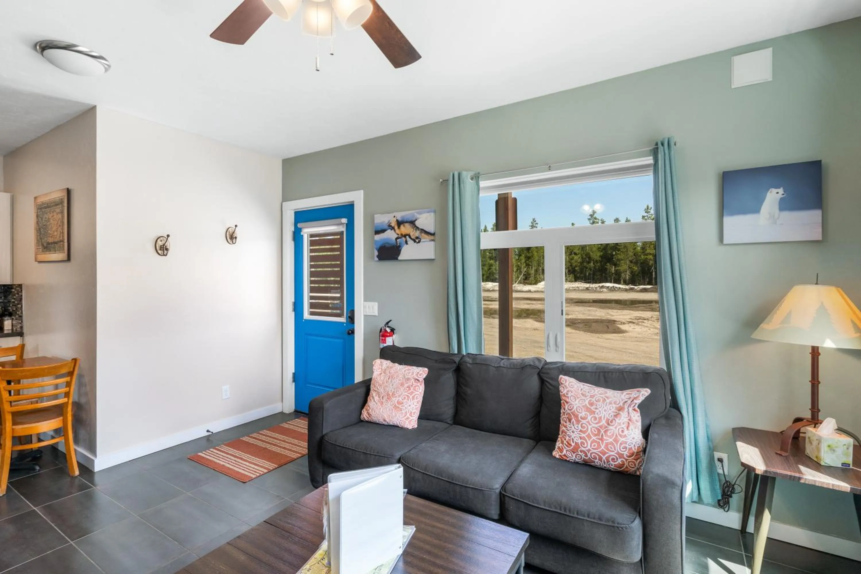 Living room in Castle in the Sky Unit X