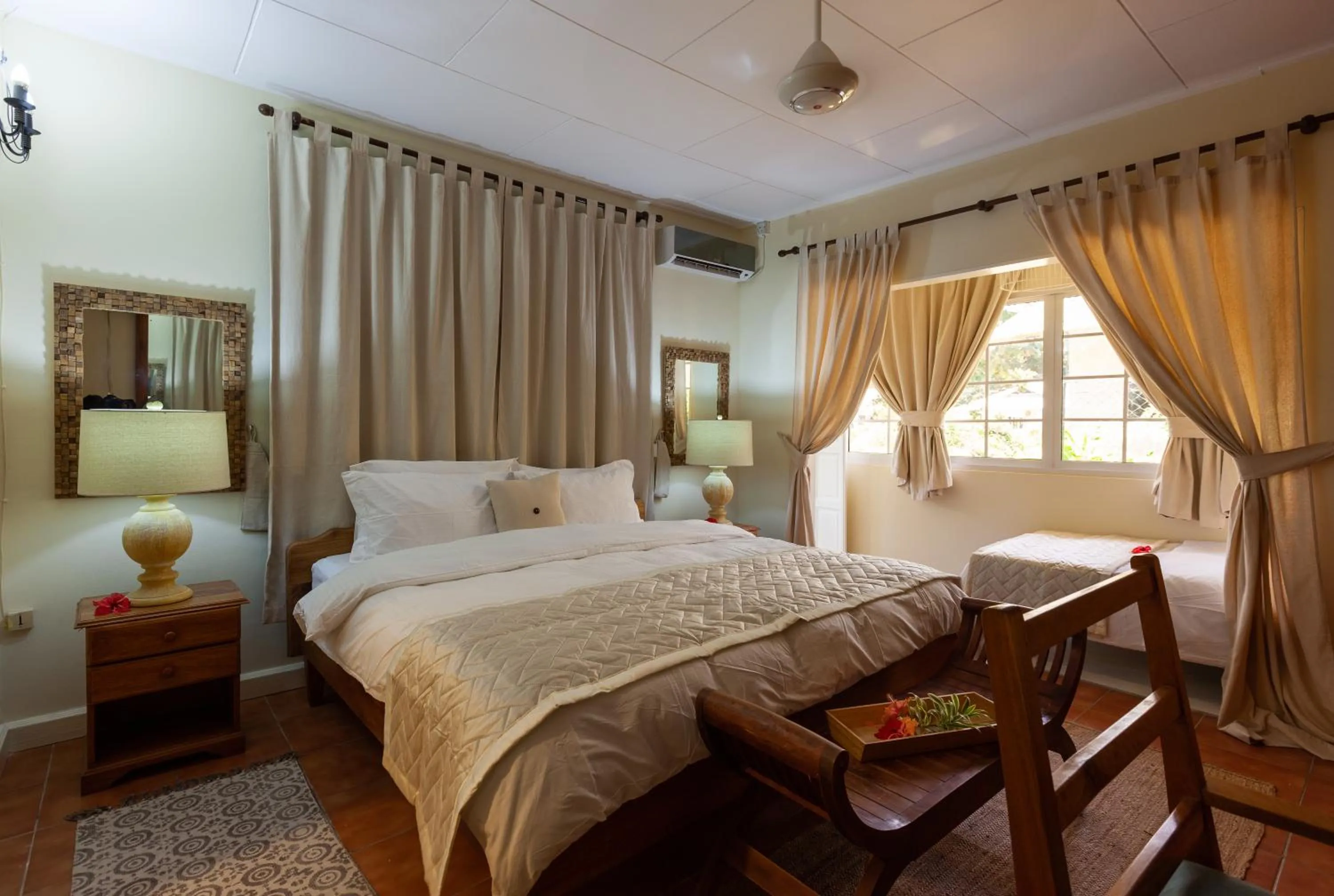 Bedroom, Bed in Oceane Self Catering