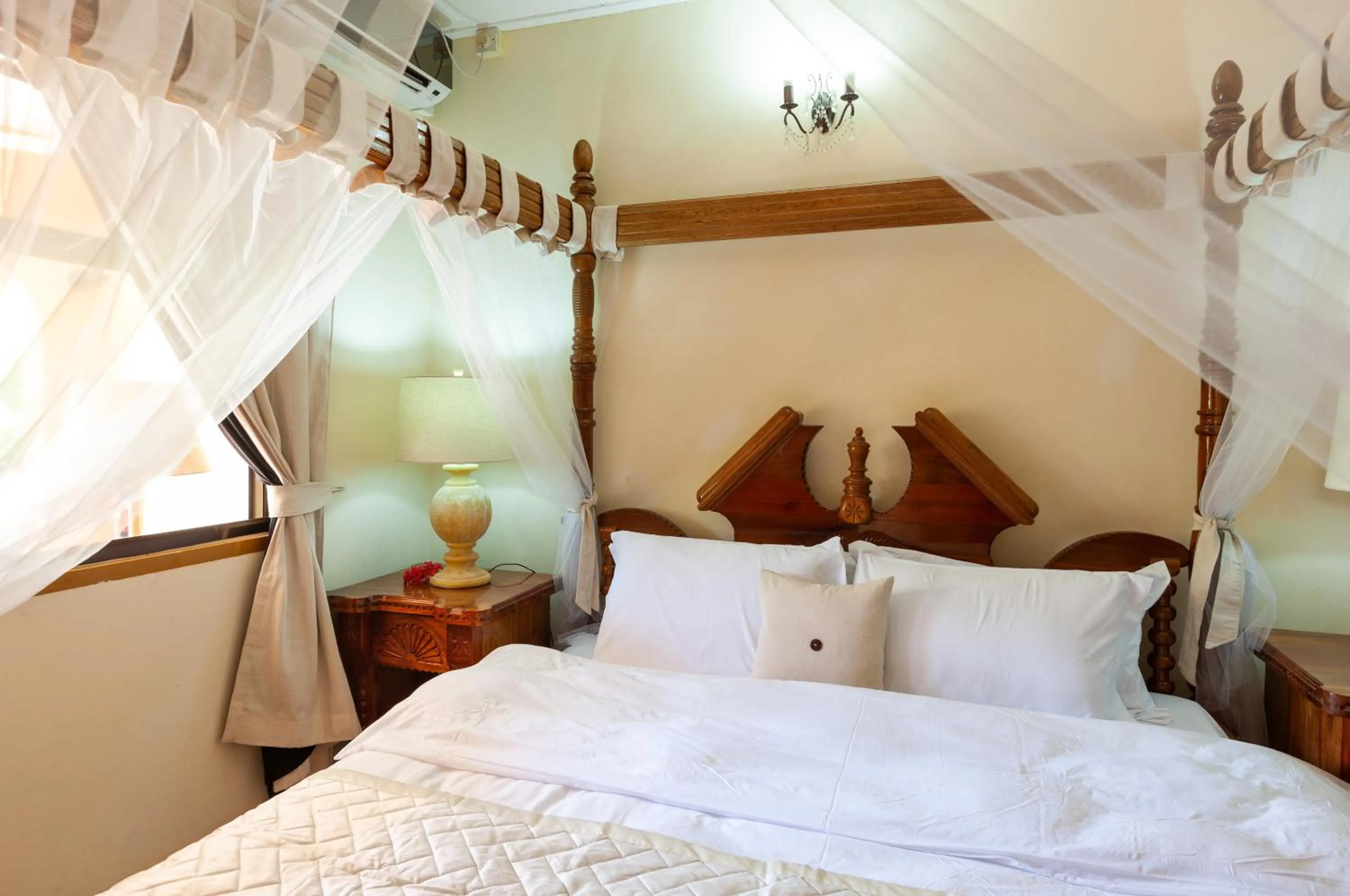 Bed in Oceane Self Catering