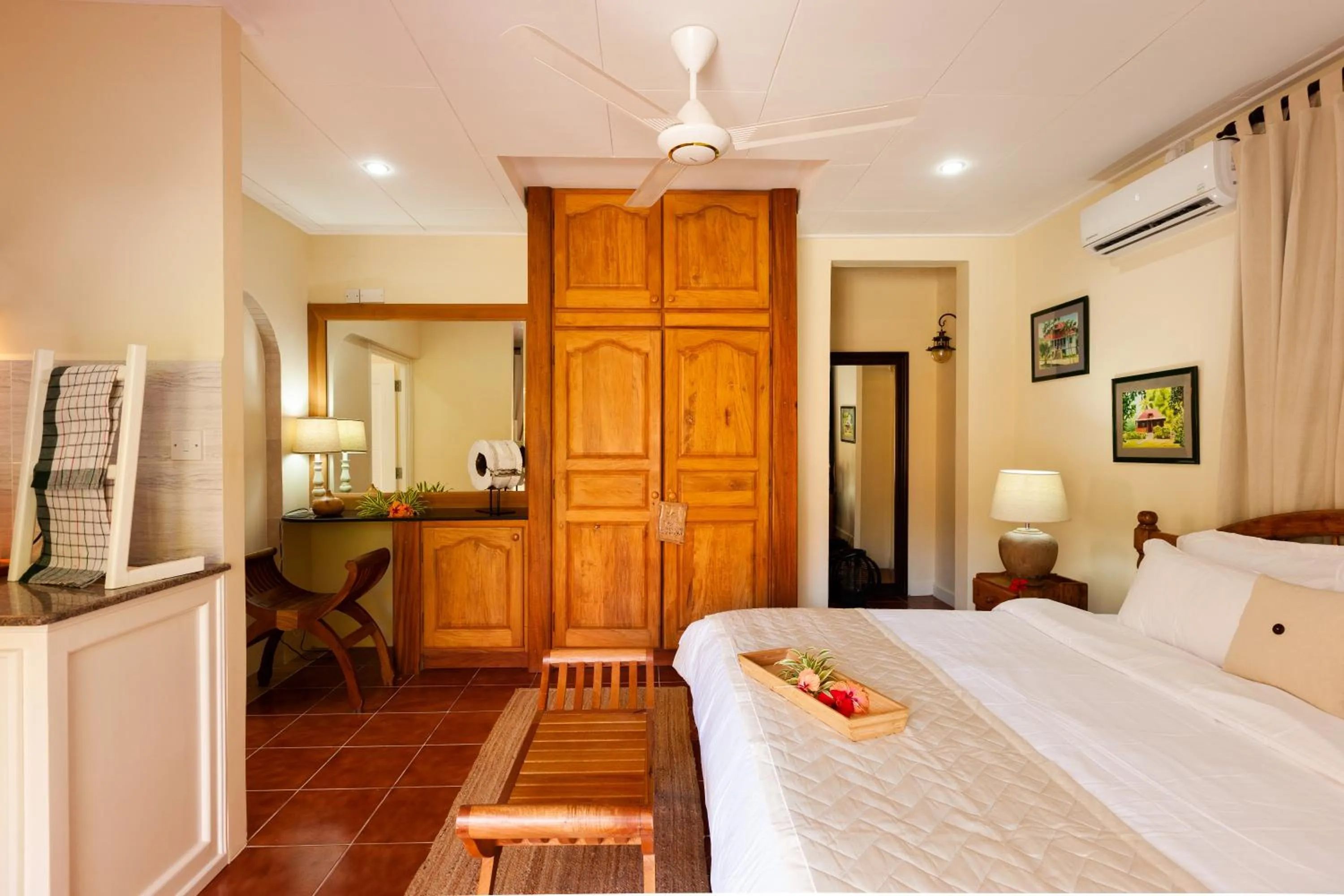 Bedroom, Bed in Oceane Self Catering