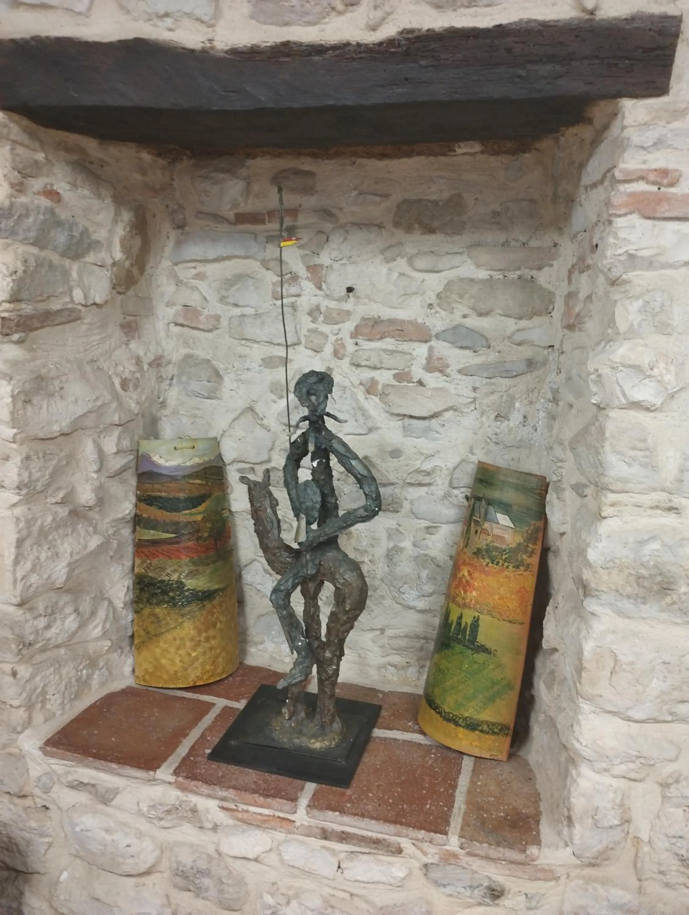 Living room in Logis Hotel Restaurant L'Esquielle