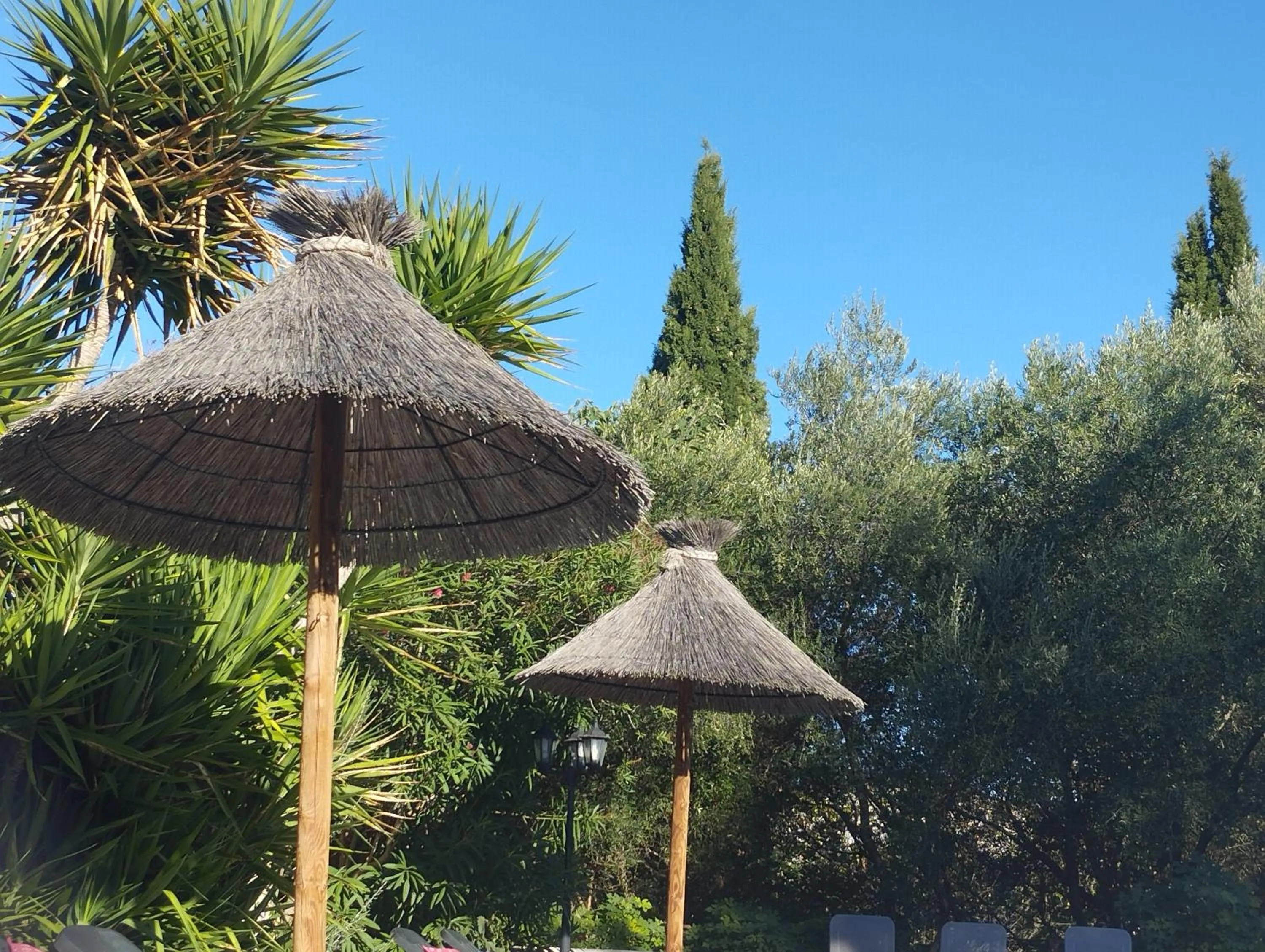 Swimming pool in Logis Hotel Restaurant L'Esquielle