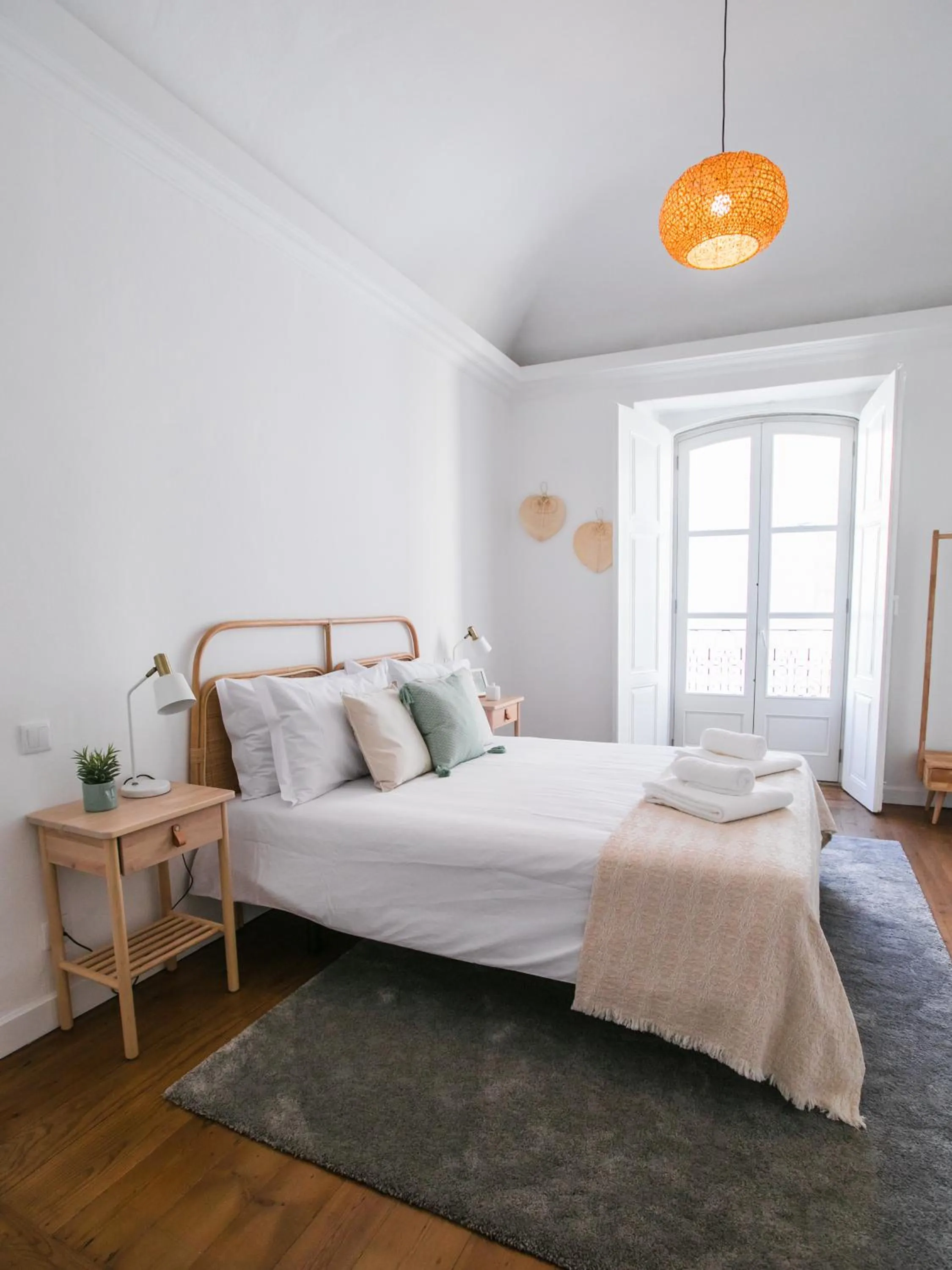 Bed in Casa Soure Suites and Apartments