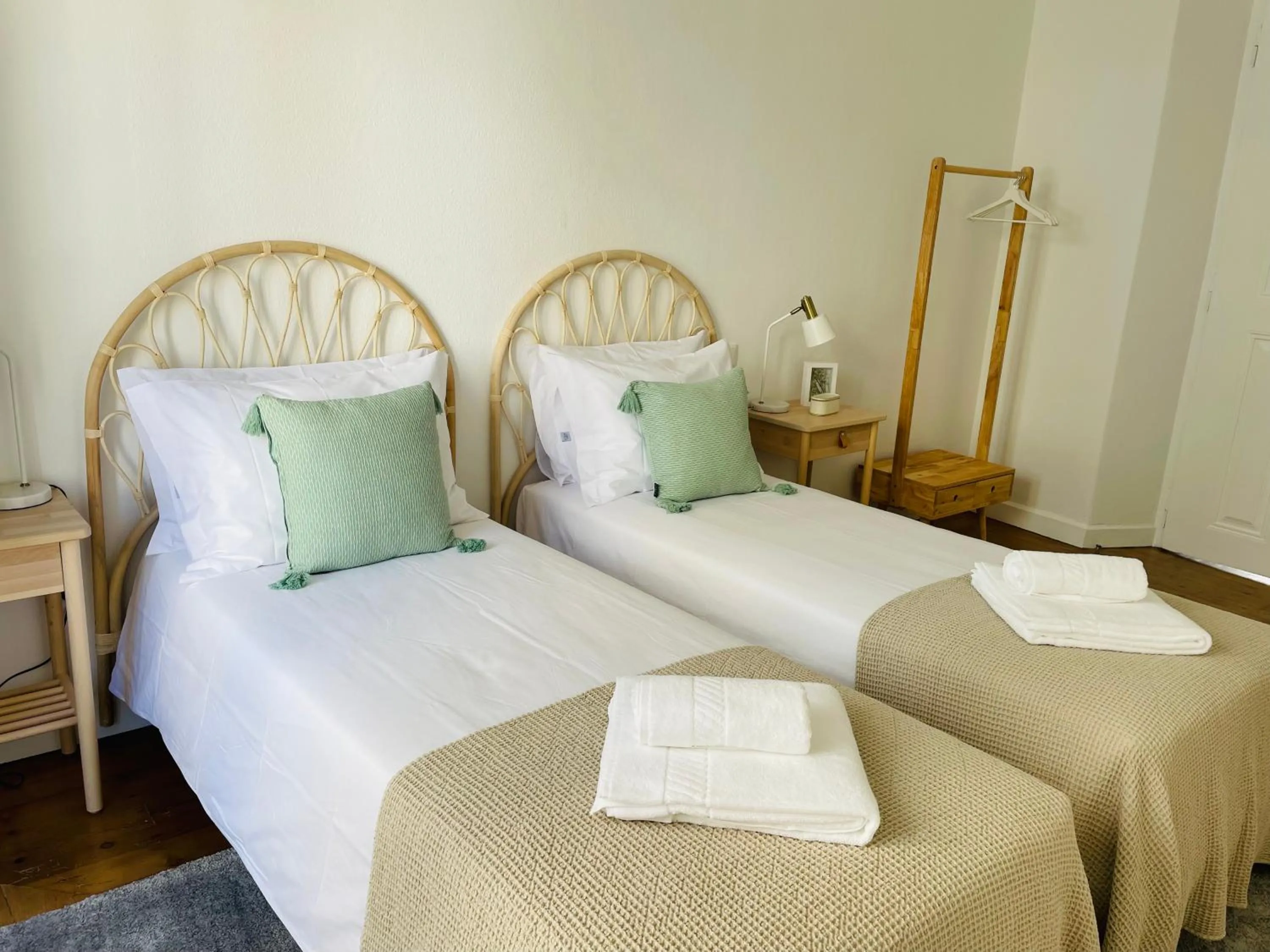 Bed in Casa Soure Suites and Apartments