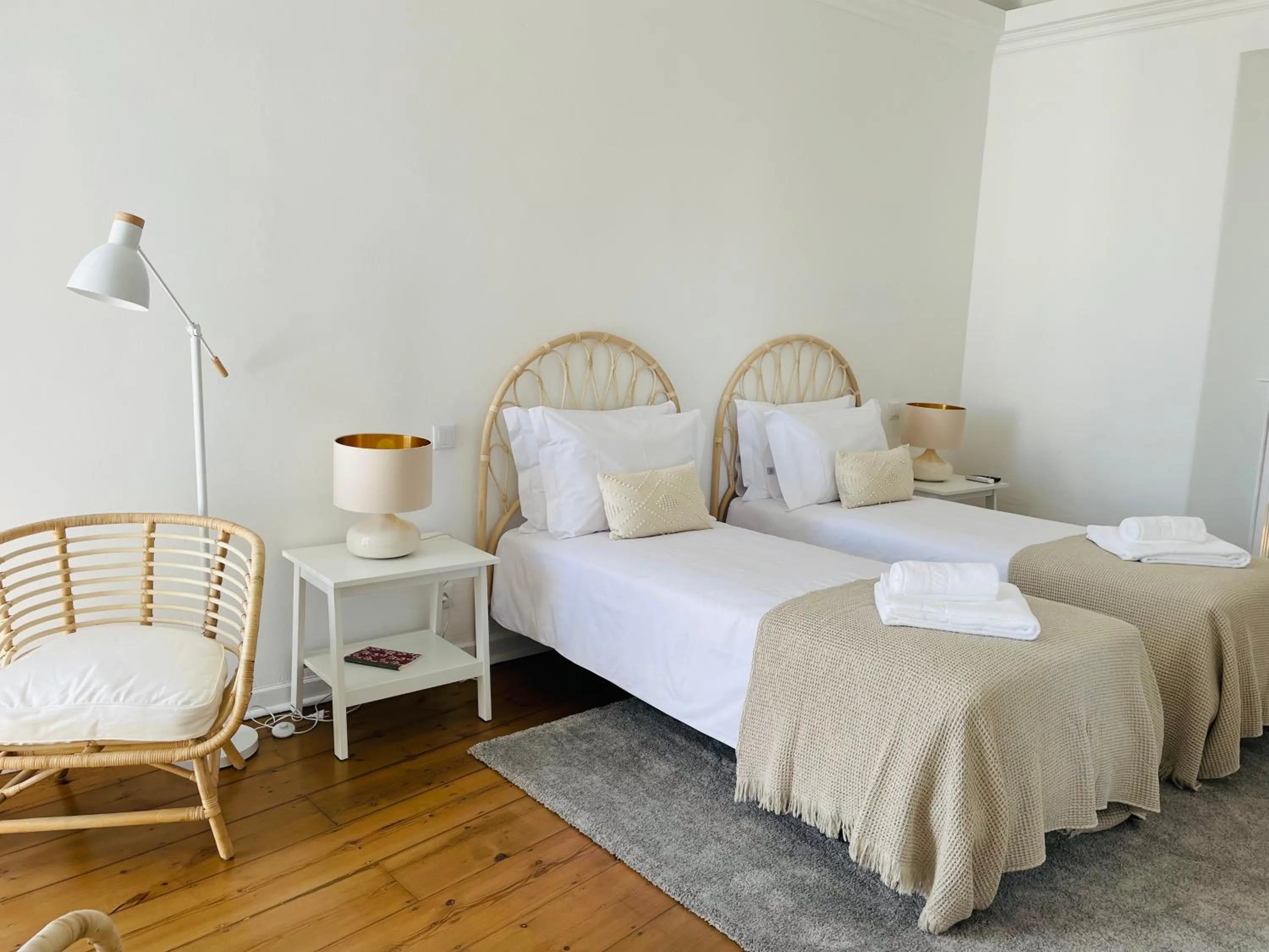 Bed in Casa Soure Suites and Apartments