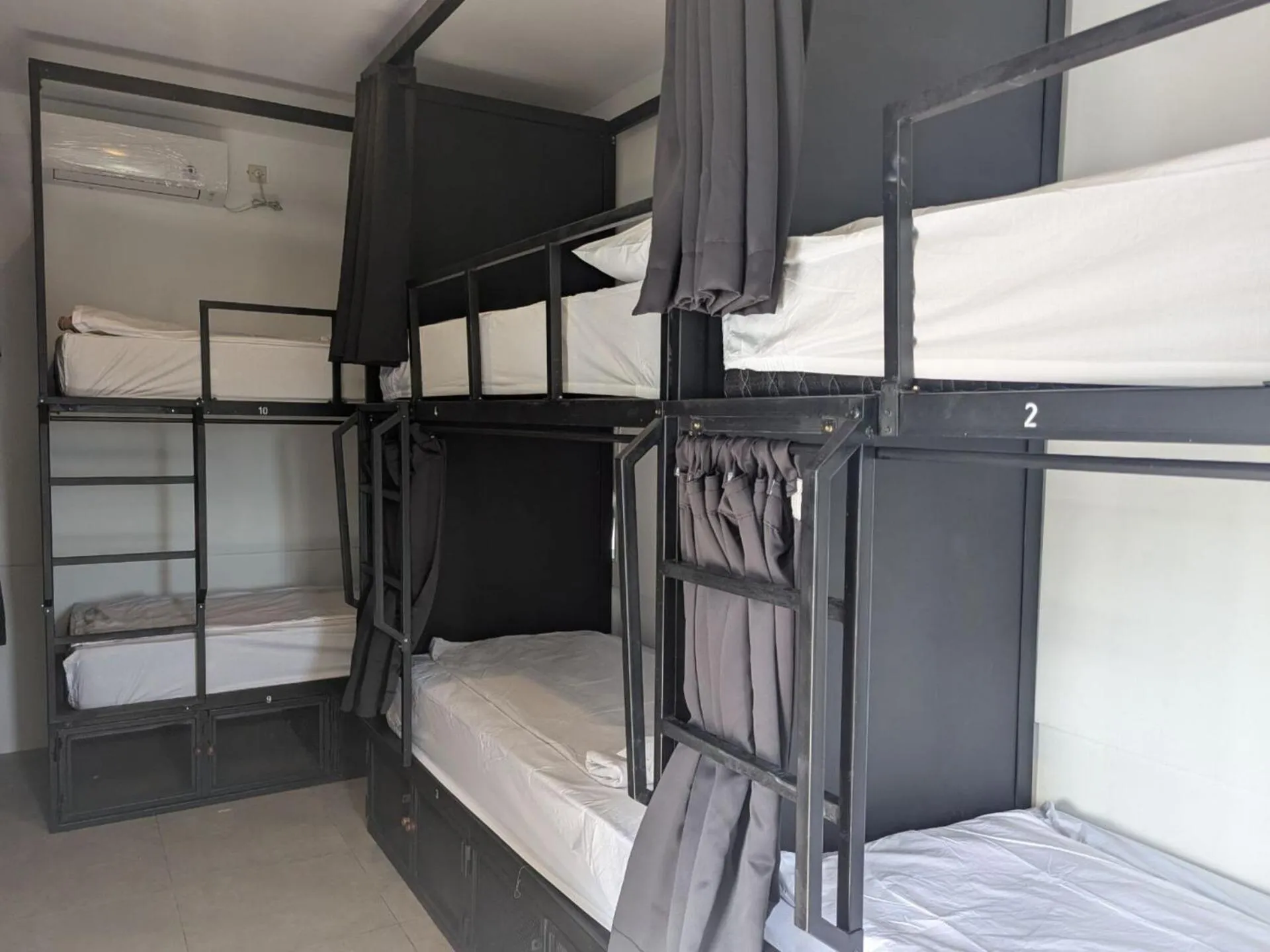 Bed in Mad Monkey Kuta Lombok