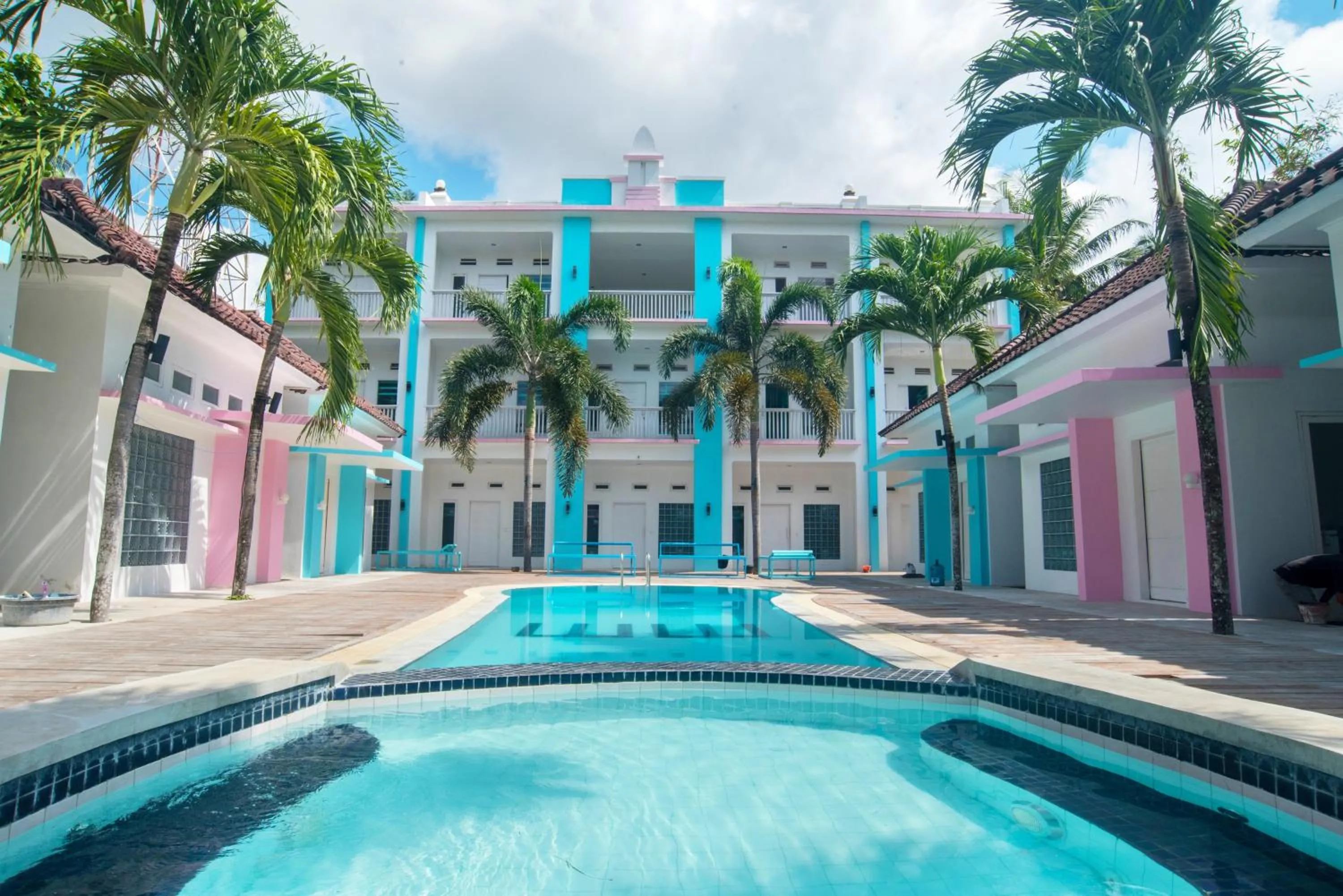 Property building in Mad Monkey Kuta Lombok