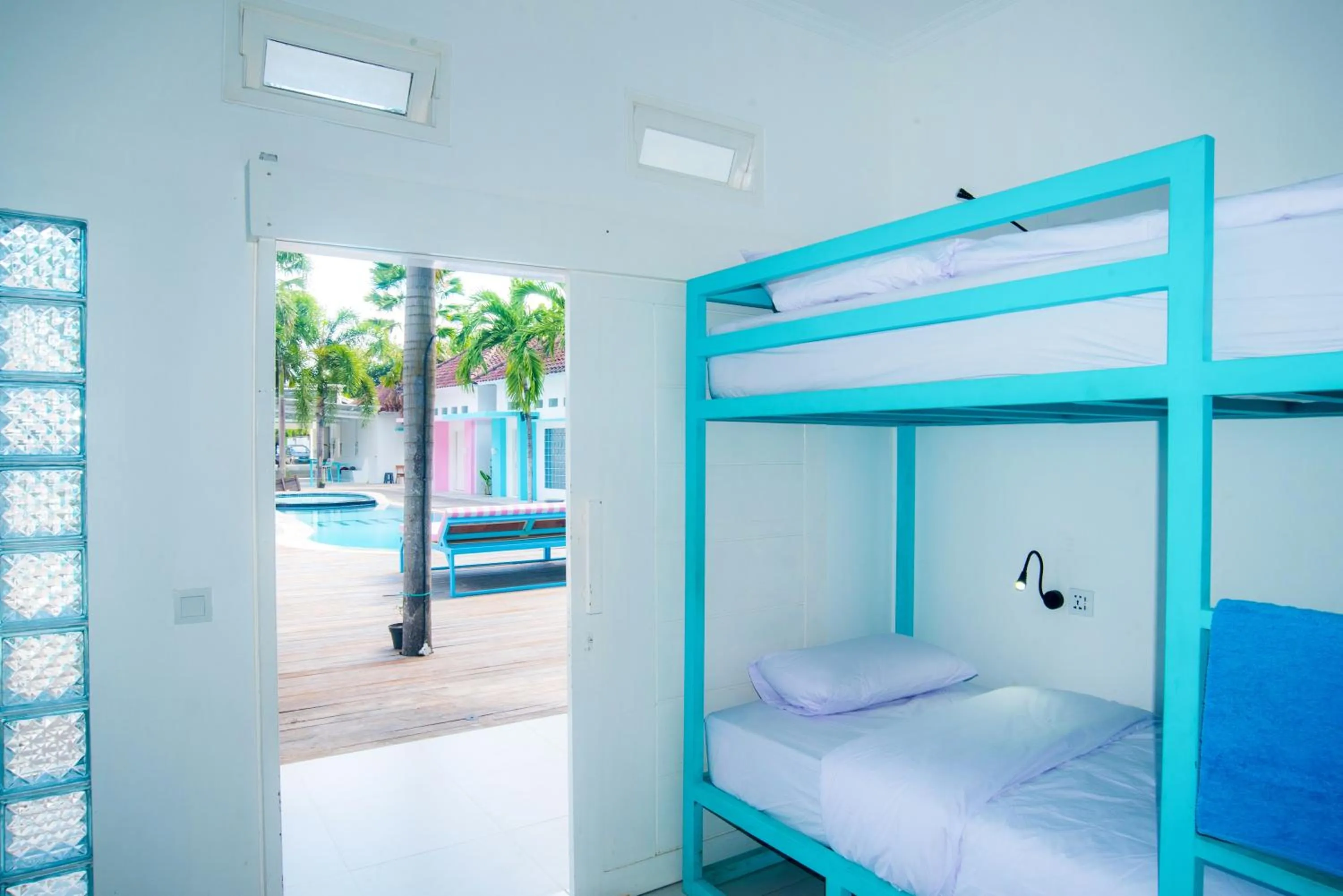 Bedroom, Bed in Mad Monkey Kuta Lombok