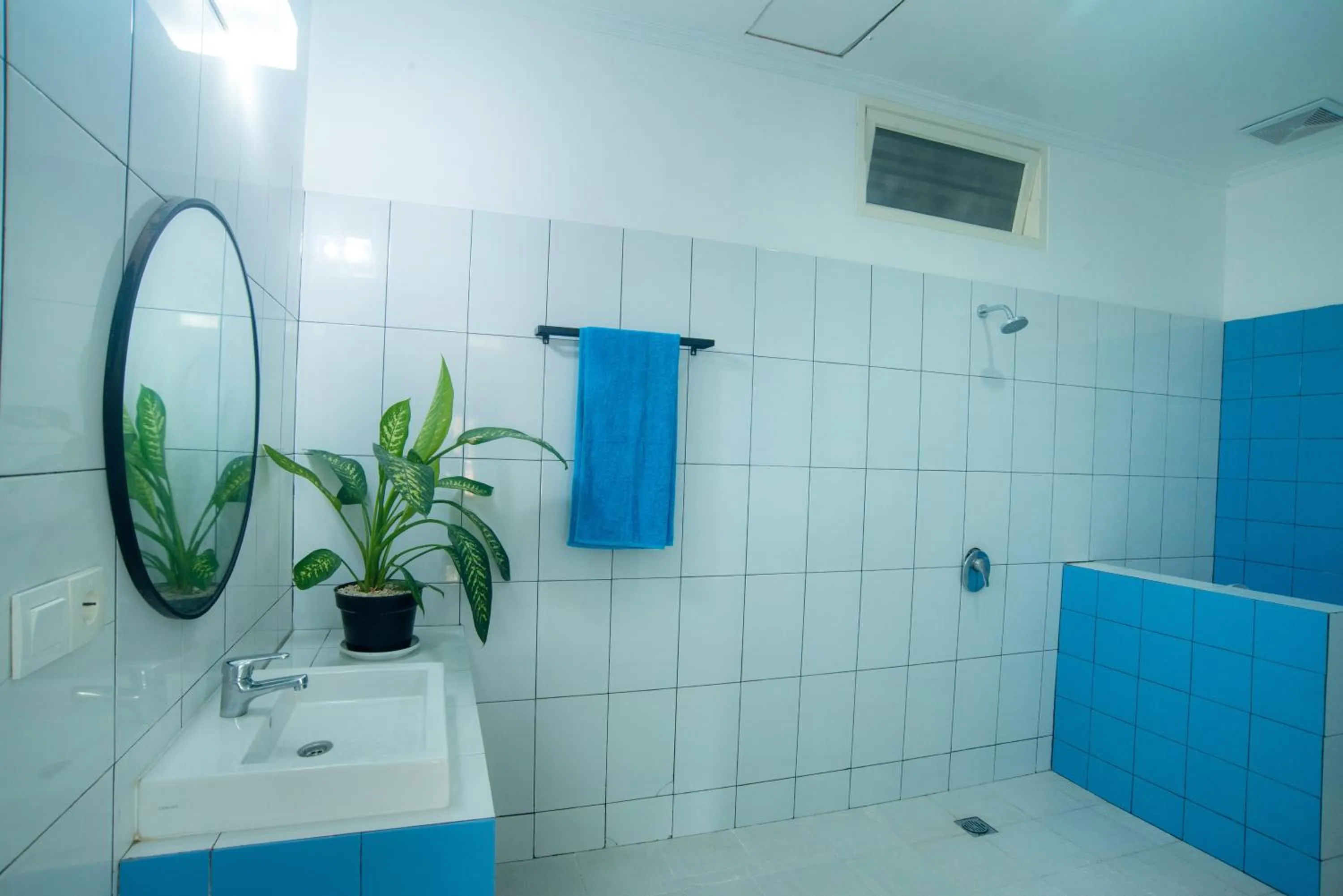 Shower in Mad Monkey Kuta Lombok