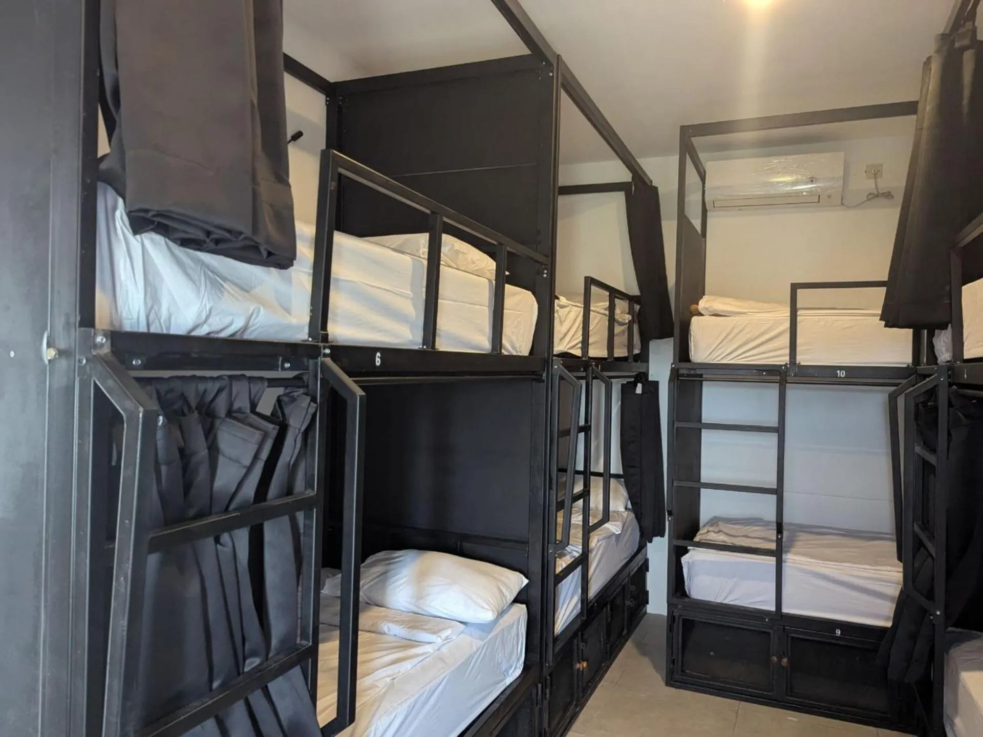 Bed in Mad Monkey Kuta Lombok