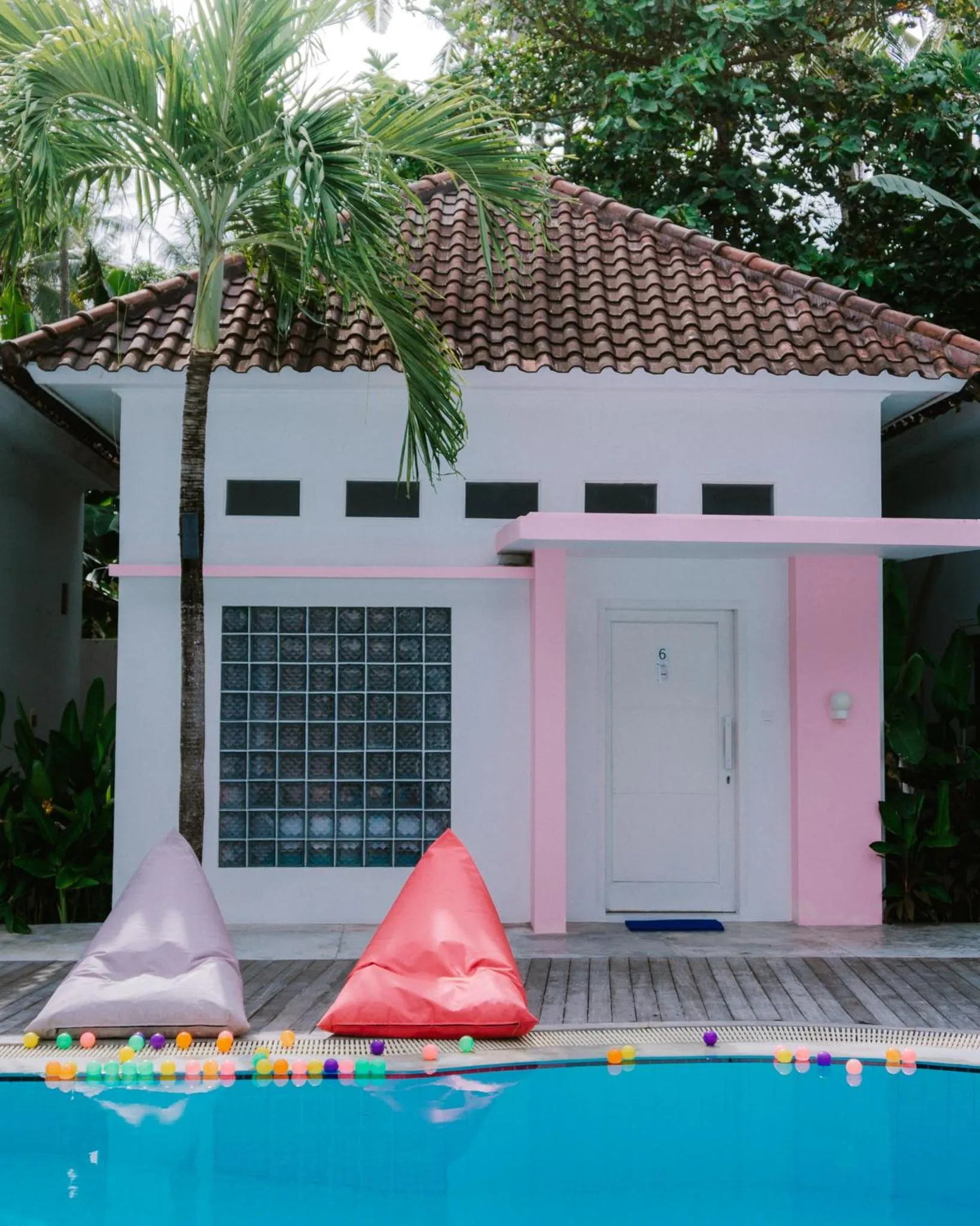 Property building in Mad Monkey Kuta Lombok