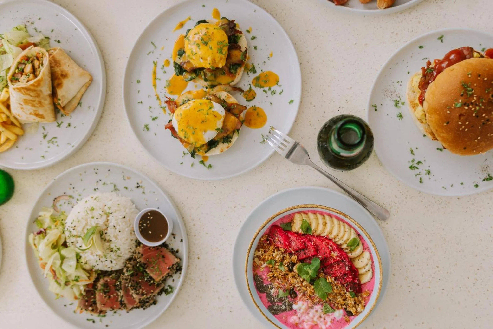 Food close-up in Mad Monkey Kuta Lombok