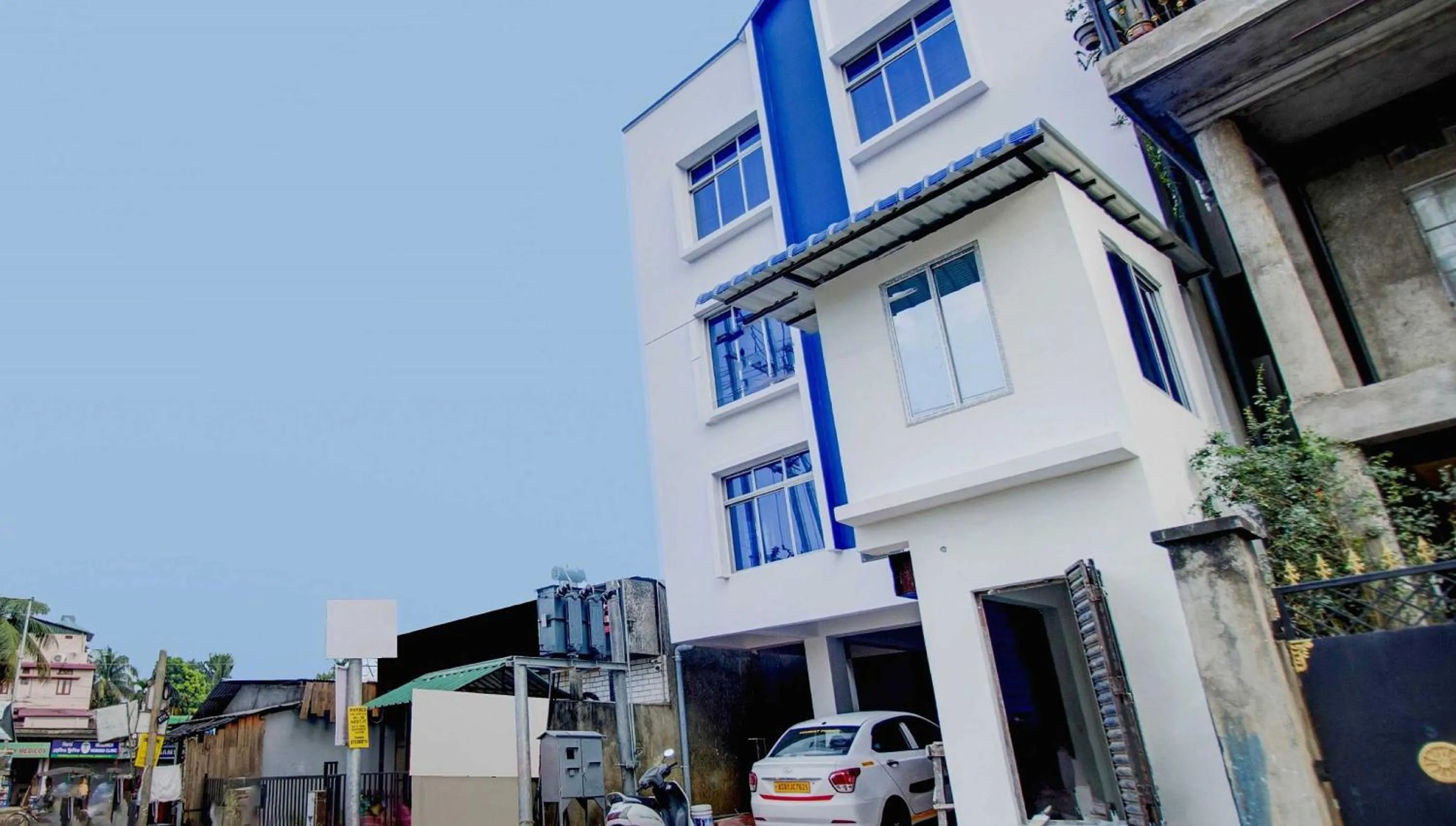Facade/entrance in Hotel O Sai villa