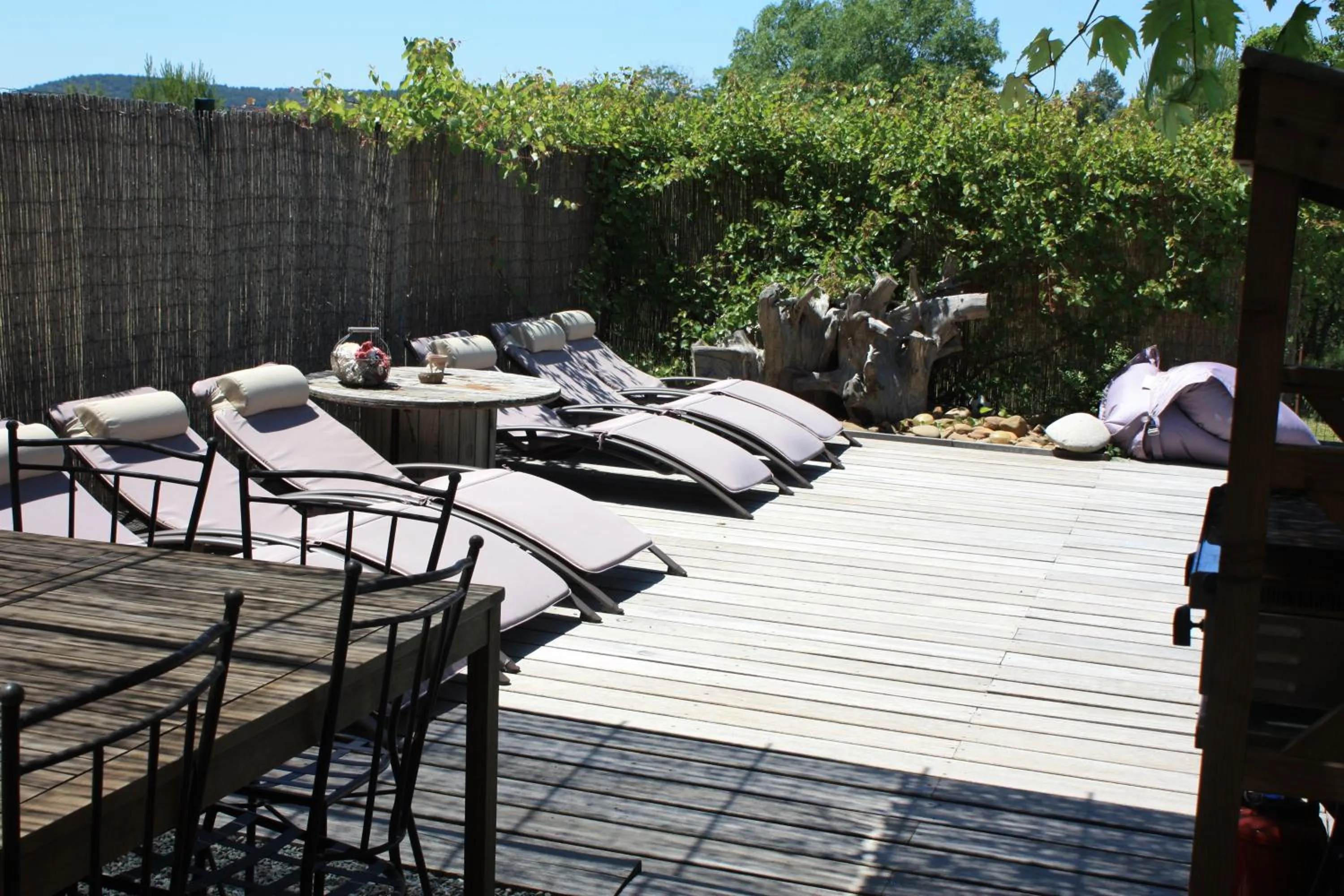 Solarium in Domaine de "Creva-Tinas"