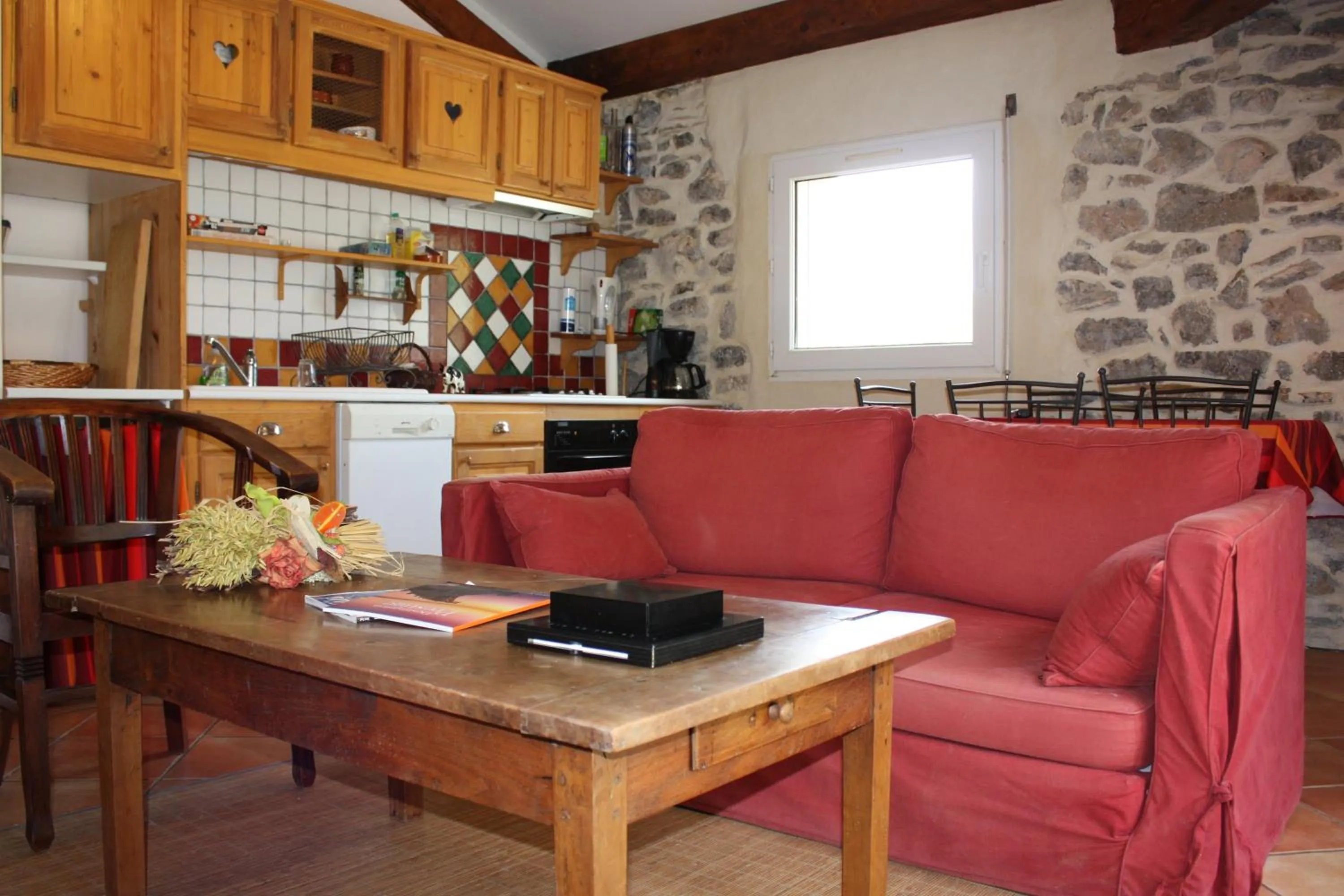 Communal lounge/ TV room in Domaine de "Creva-Tinas"